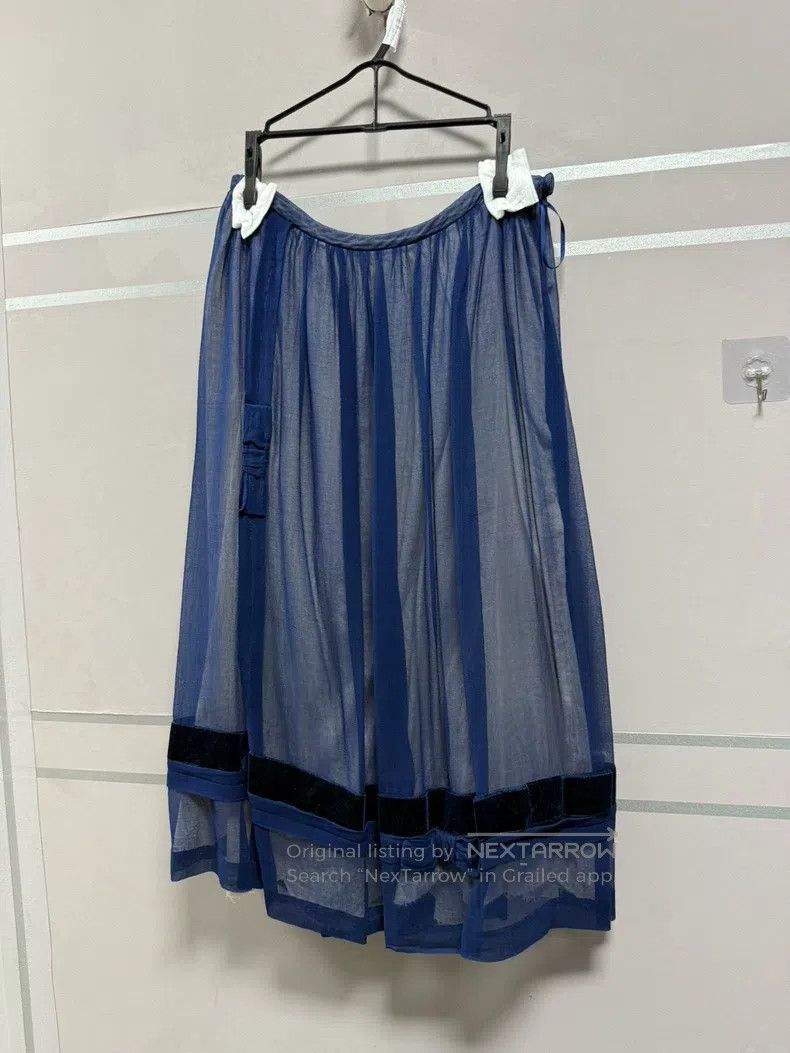 Comme des Garcons Comme Des Garcons Water Fairy Butterfly Velvet Sapphire Tu Size M / US 6-8 / IT 42-44 - 6 Thumbnail