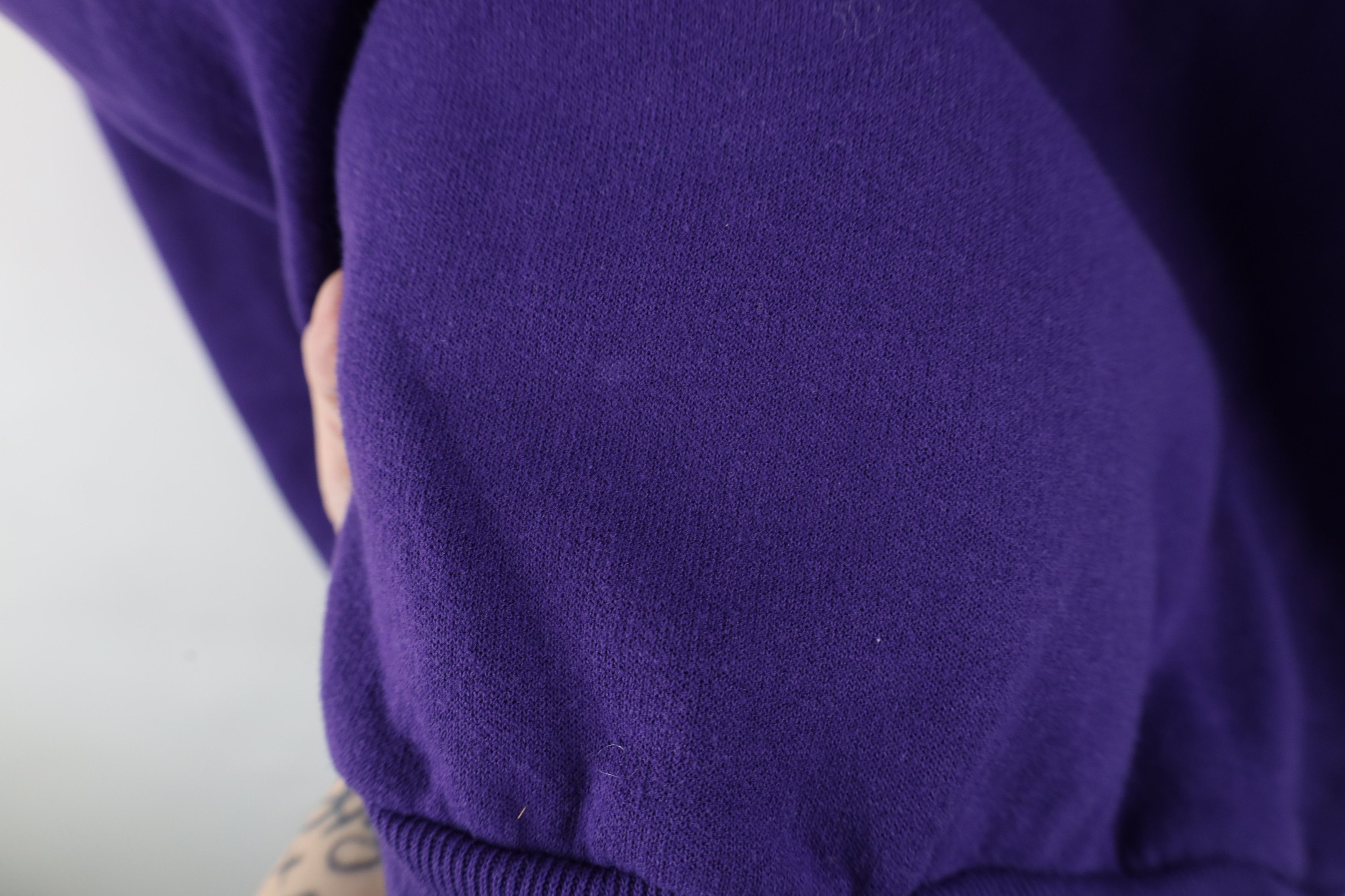 Vintage Vintage 90s Streetwear Head Layered Sweatshirt Purple Size XXL / US 16-18 / IT 52-54 - 12 Thumbnail