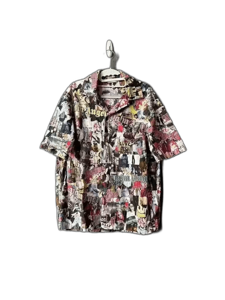 Moncler Genius Moncler x Palm Angels Short Sleeve Shirt Size US M / EU 48-50 / 2 - 1 Thumbnail