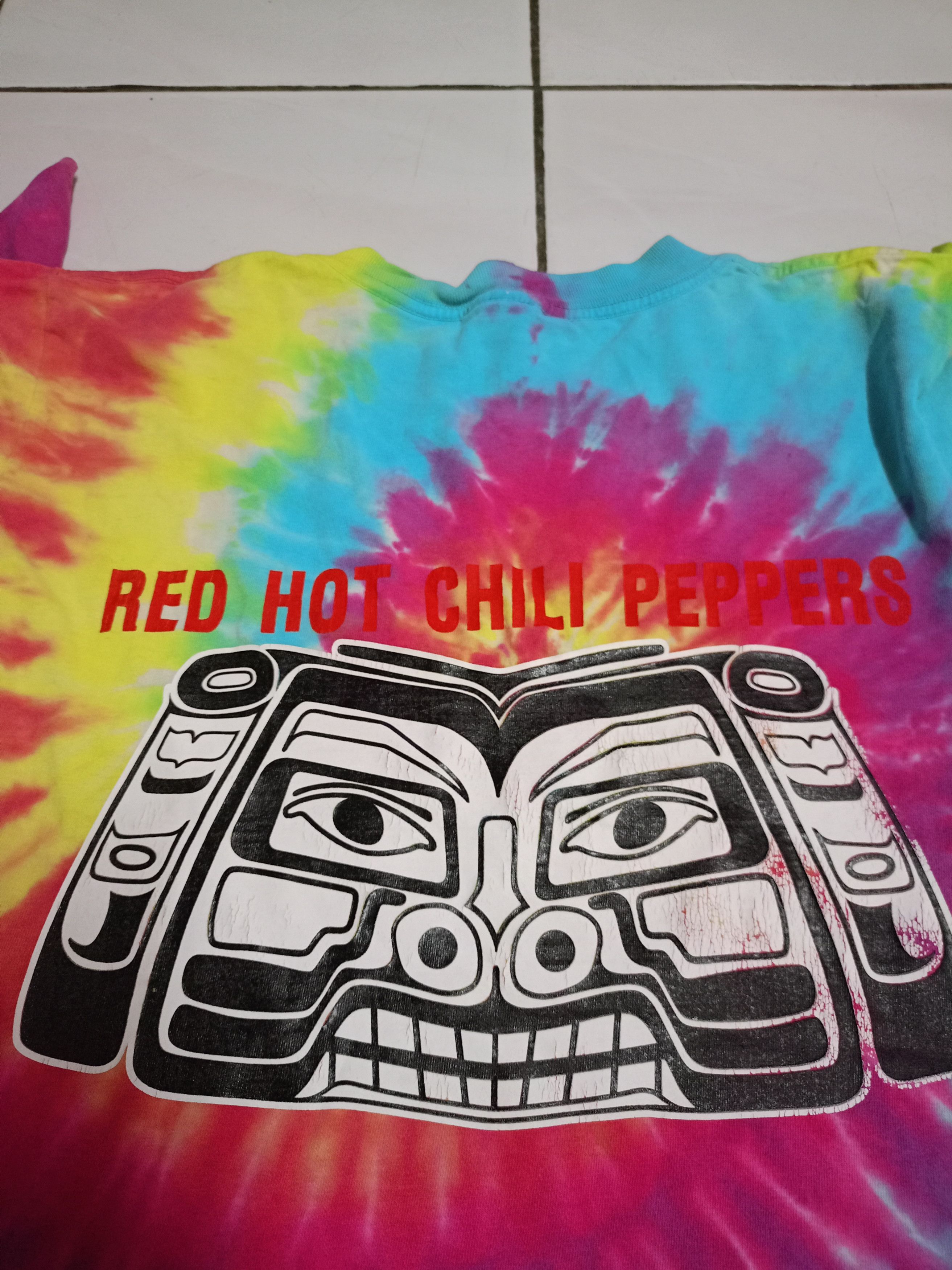 Band Tees × Vintage Vintage 90s Red hot chili peppers band T shirt Size US M / EU 48-50 / 2 - 6 Thumbnail