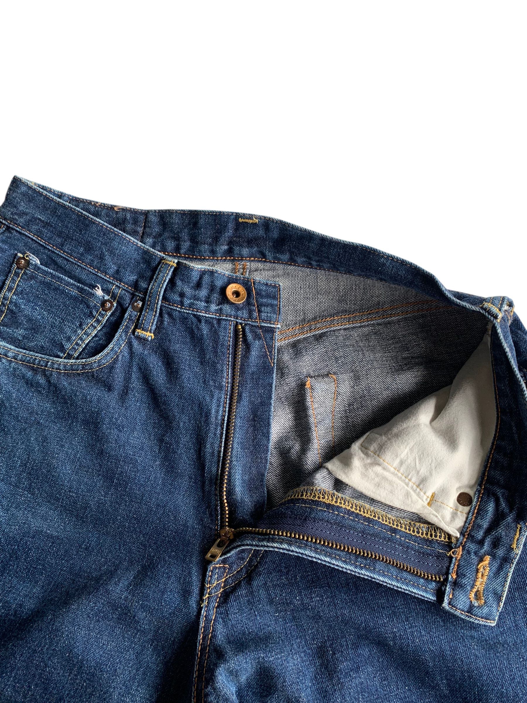 Edwin VINTAGE EDWIN 505 BAGGY SELVEDGE JAPANESE DENIM Size US 30 / EU 46 - 21 Thumbnail