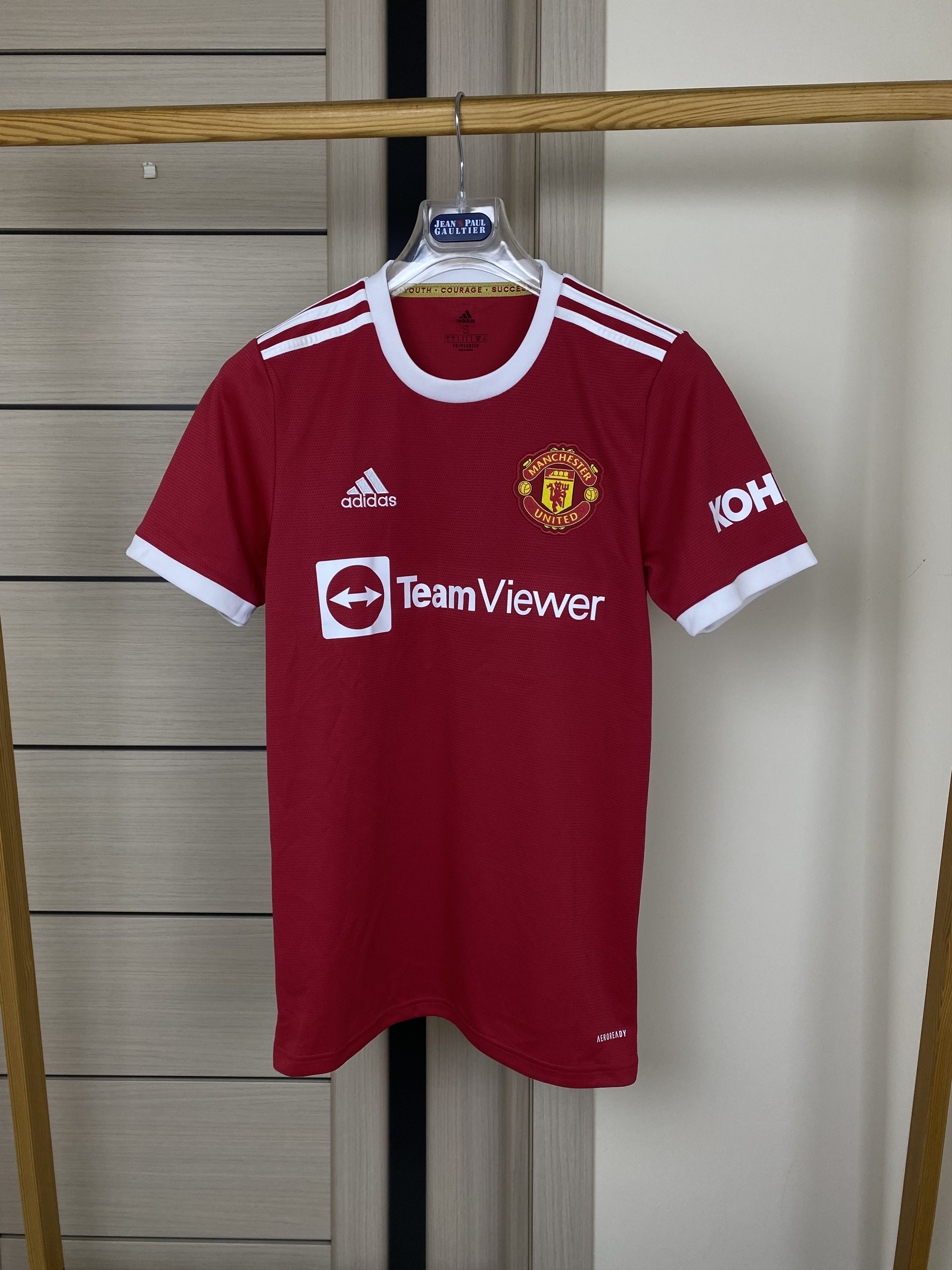 Adidas Manchester United Home Football Shirt 2021/22 Small Adidas Size US S / EU 44-46 / 1 - 1 Thumbnail