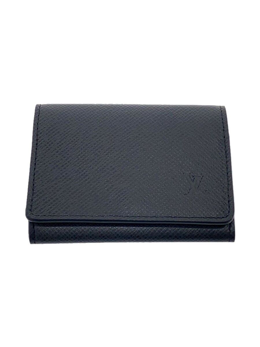 Louis Vuitton Louis Vuitton Taiga Envelope Carte de Visite NM Black Size ONE SIZE - 1 Thumbnail