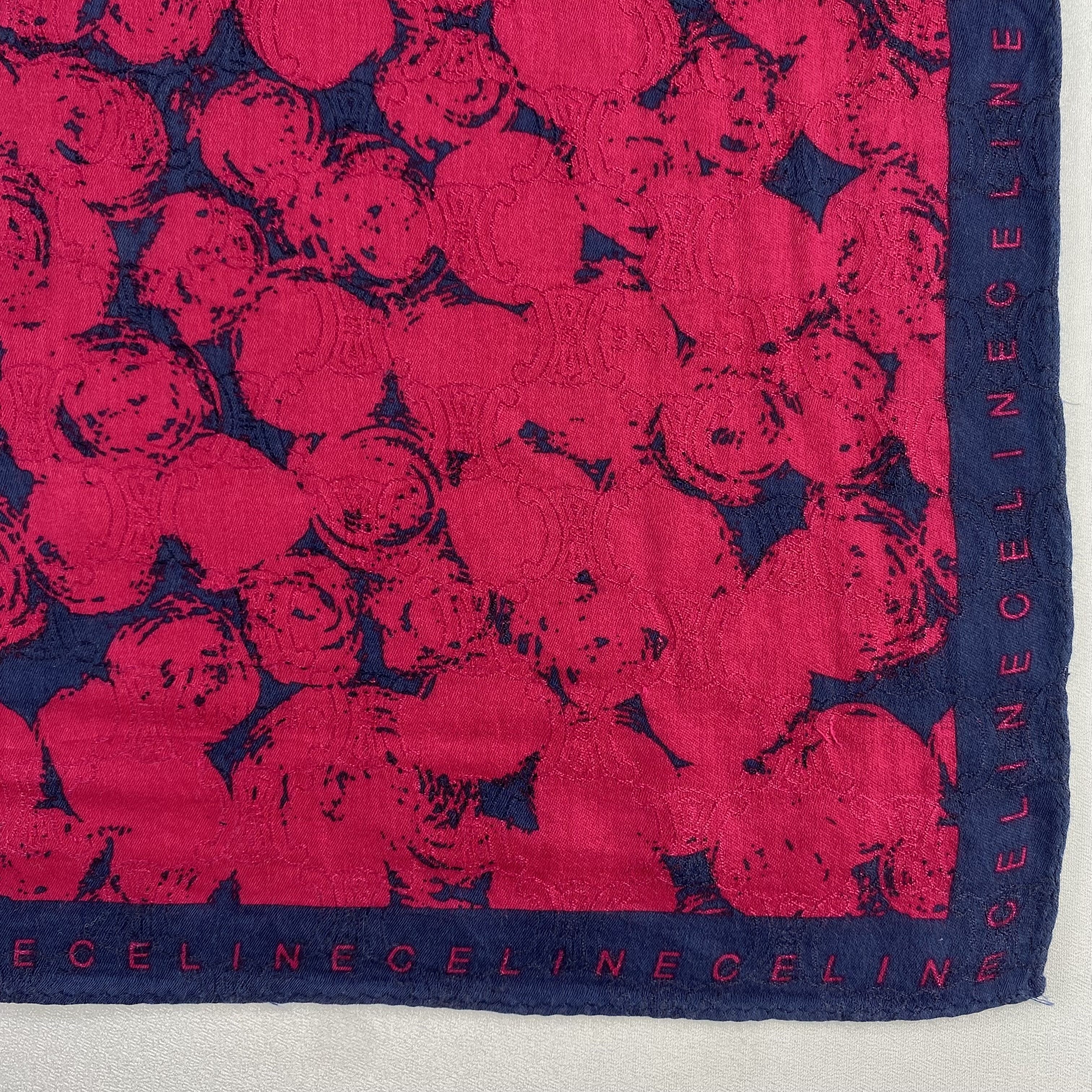 Celine × Vintage Celine Neckerchief / Bandana / Handkerchief-P669 Size ONE SIZE - 3 Thumbnail