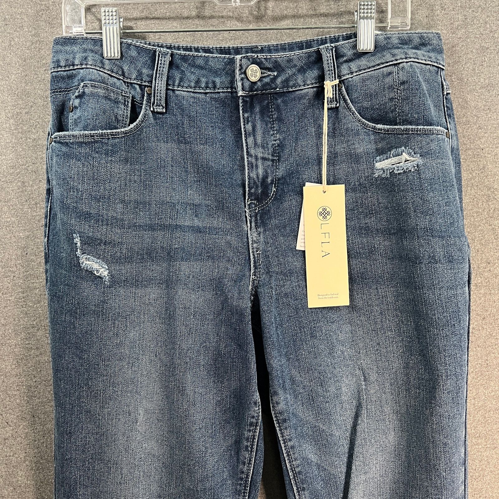 Other Laurie Felt Regular Forever Denim Relaxed Straight Jeans Size 32" / US 10 / IT 46 - 7 Thumbnail