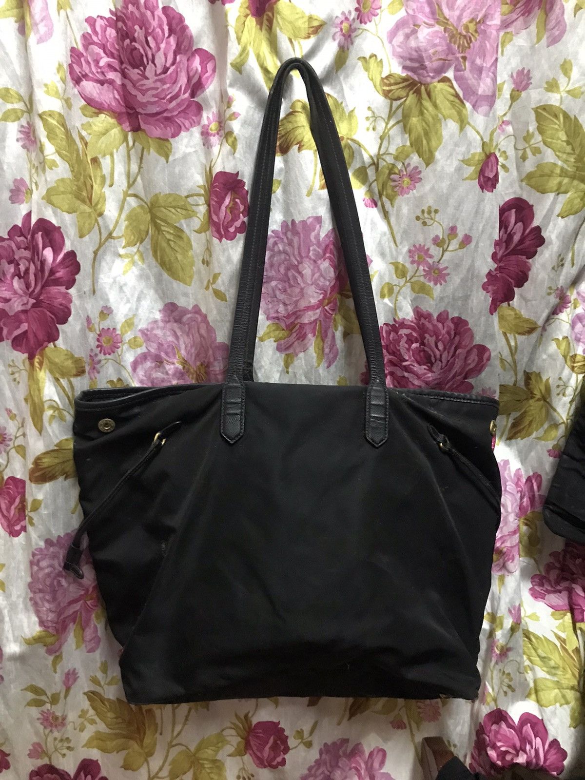 Prada Authentic Prada Black Tote Bag Size ONE SIZE - 2 Thumbnail