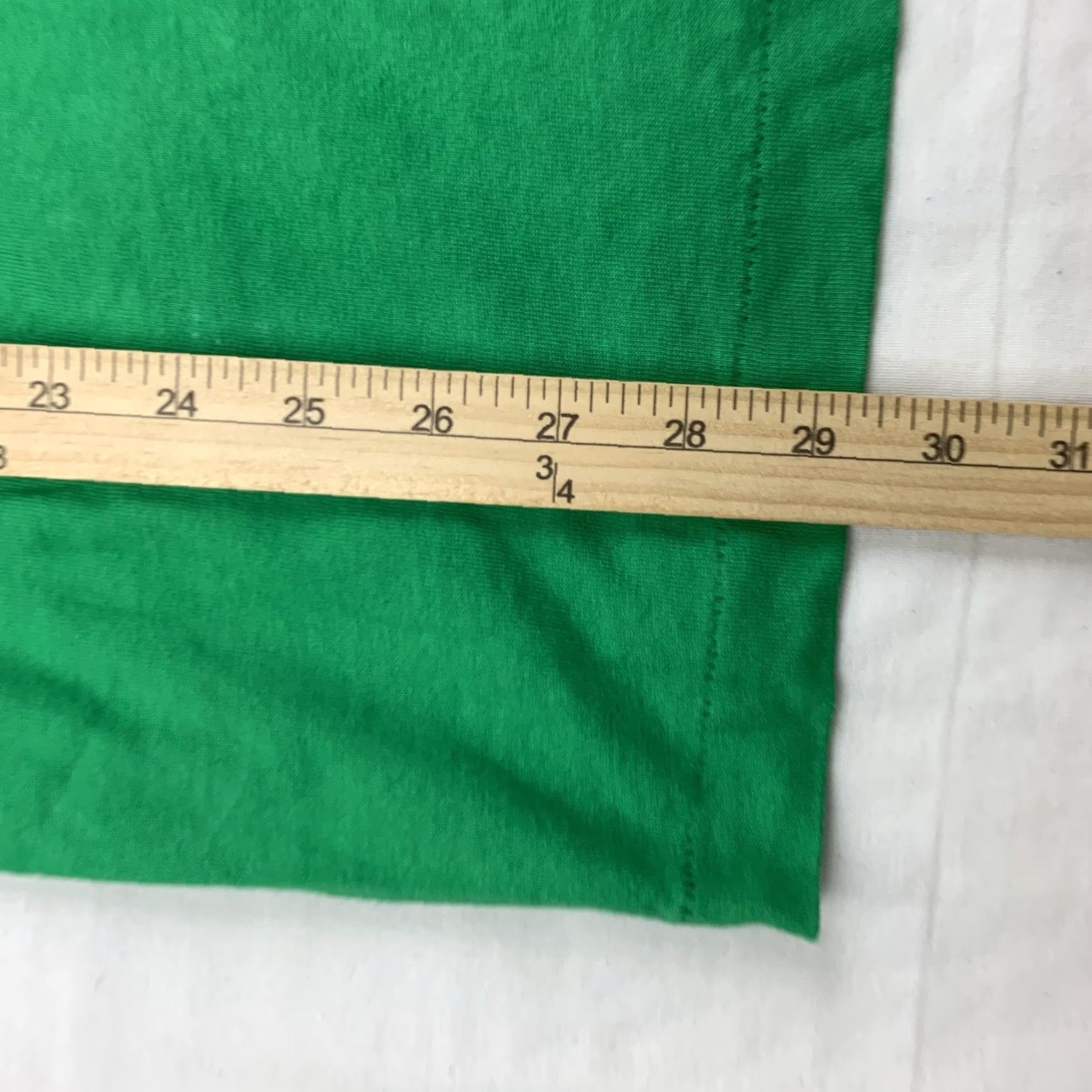 Fruit Of The Loom VINTAGE Fruit of the Loom Jamaican Yardy Posse T-Shirt Adult XL Short Sleeve Crew Neck Green 90s Tropical Mens Size US XL / EU 56 / 4 - 7 Thumbnail