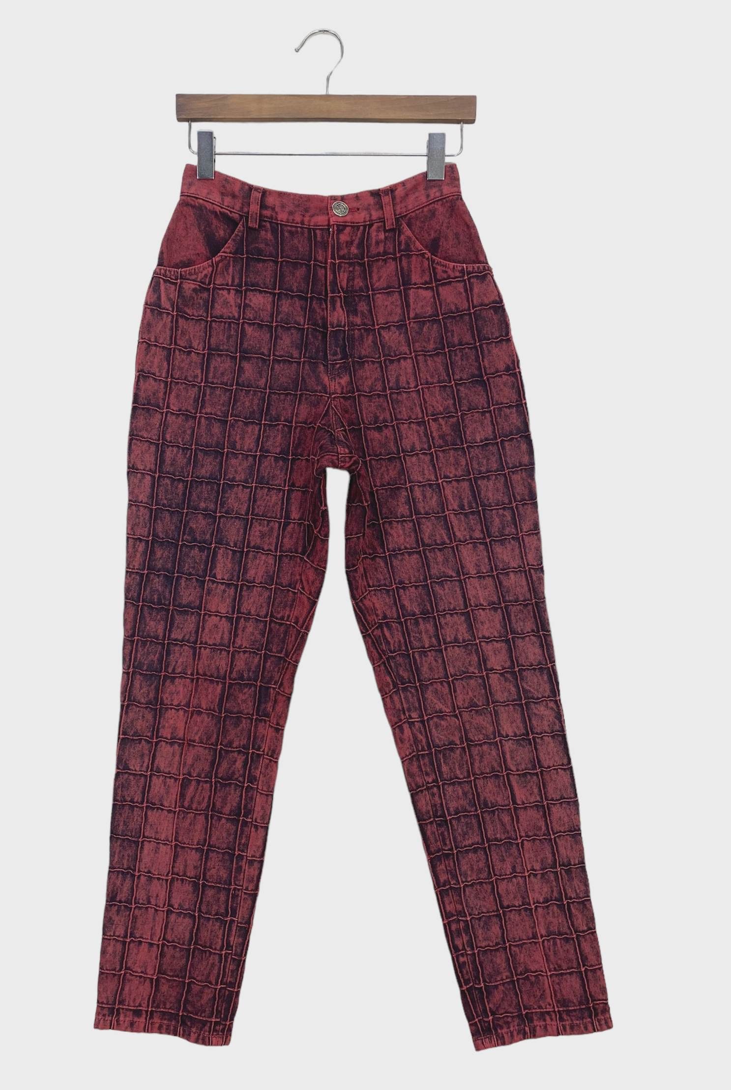 Other J Hamilton Pants Checkered Pants Size 25" / US 0 / IT 36 - 2 Thumbnail