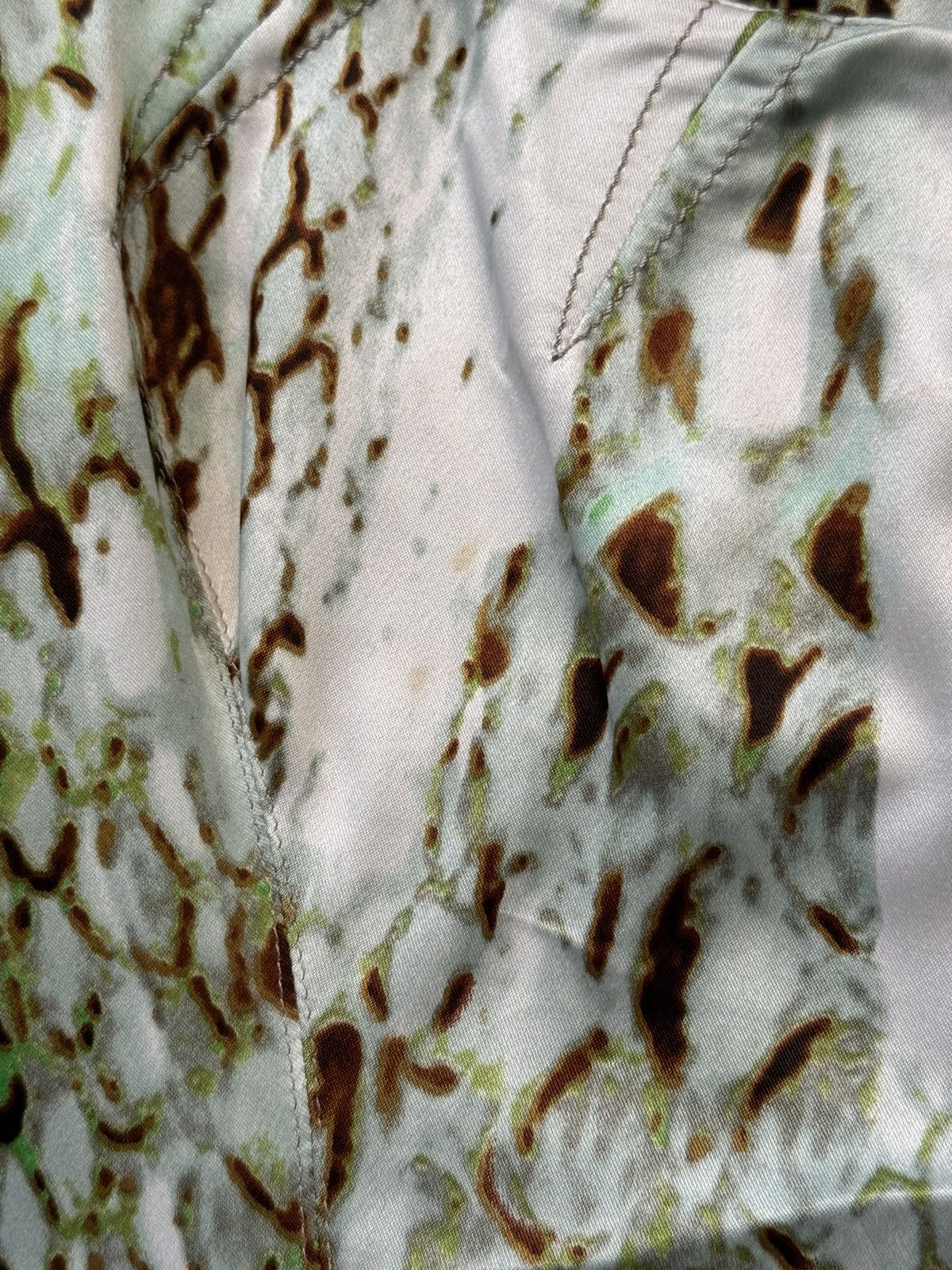 Designer × Just Cavalli × Roberto Cavalli Just Cavalli 2000s vintage snake skin pattern dress Size M / US 6-8 / IT 42-44 - 5 Thumbnail