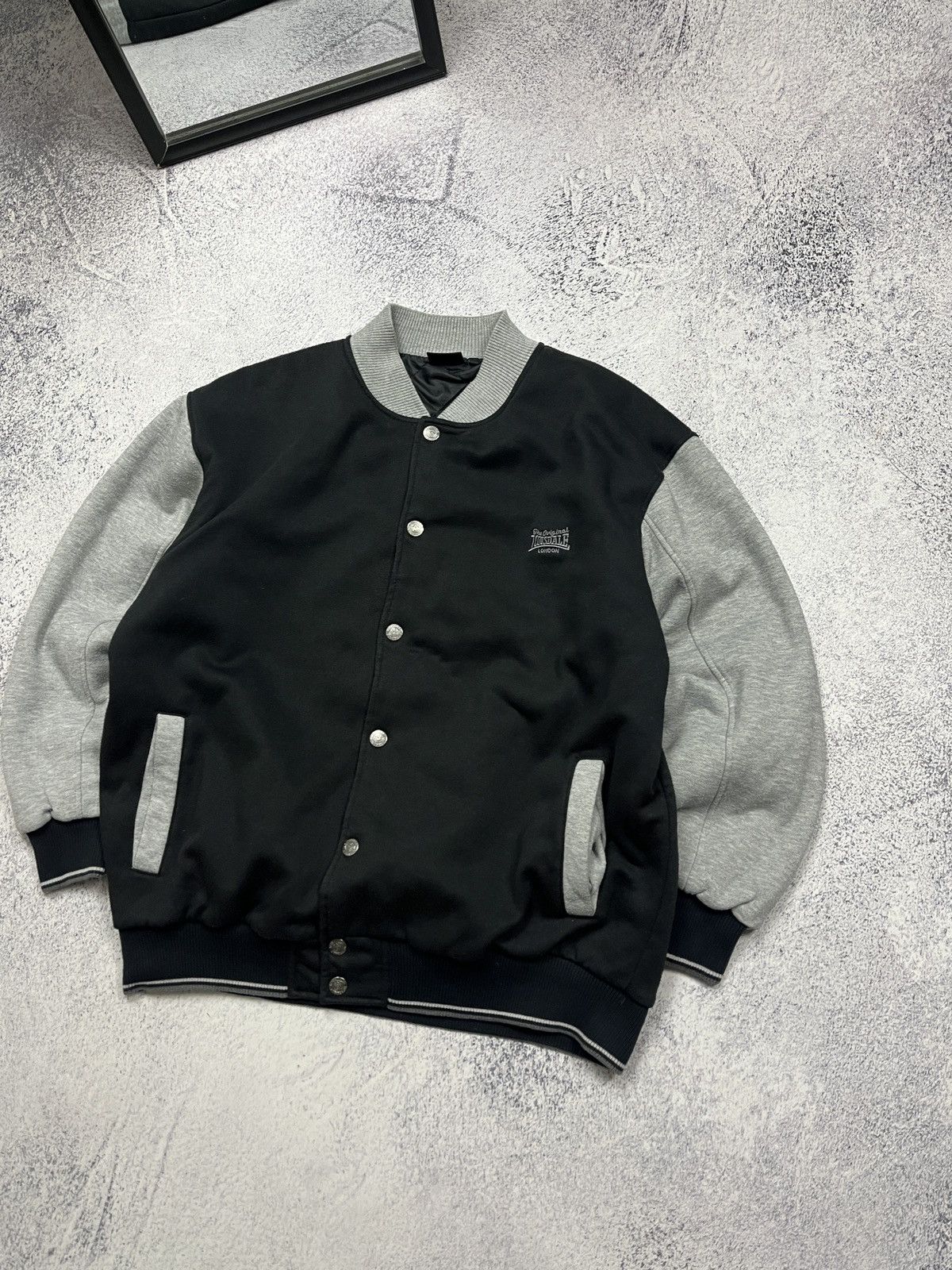Lonsdale Vintage 00ʼs Lonsdale London Varsity Jacket Casual Hype Y2k Size US XXL / EU 58 / 5 - 5 Thumbnail
