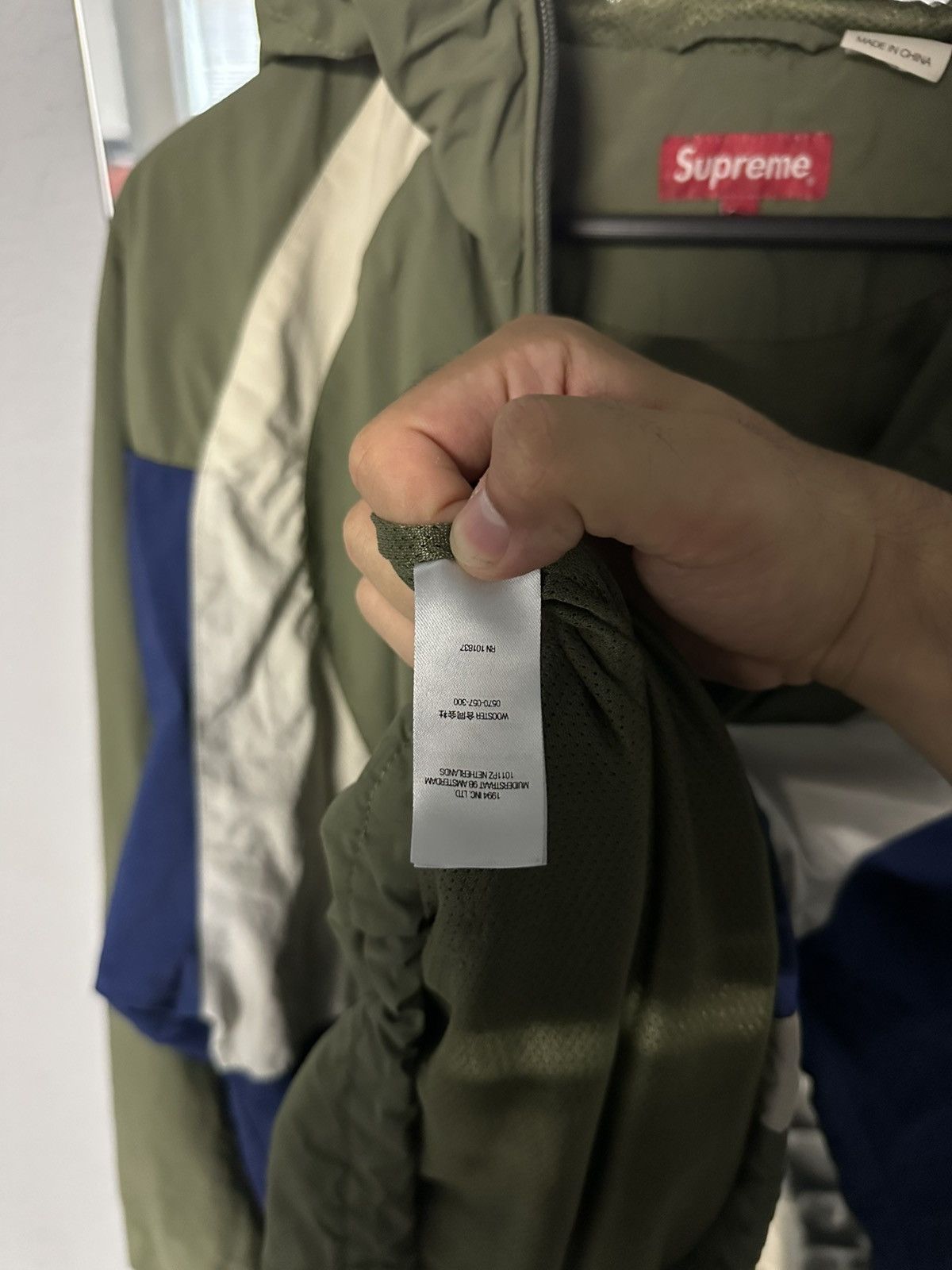 Supreme Supreme Paneled Half Zip Pullover | Grailed