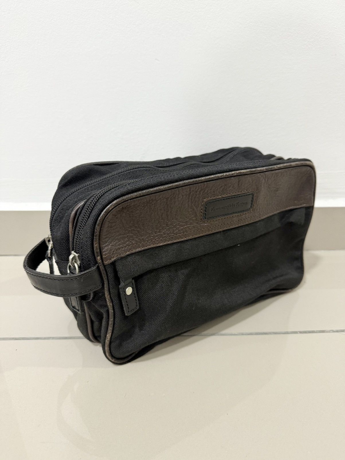 Ermenegildo Zegna Vtg Ermenegildo Zegna pouch bag Size ONE SIZE - 2 Thumbnail