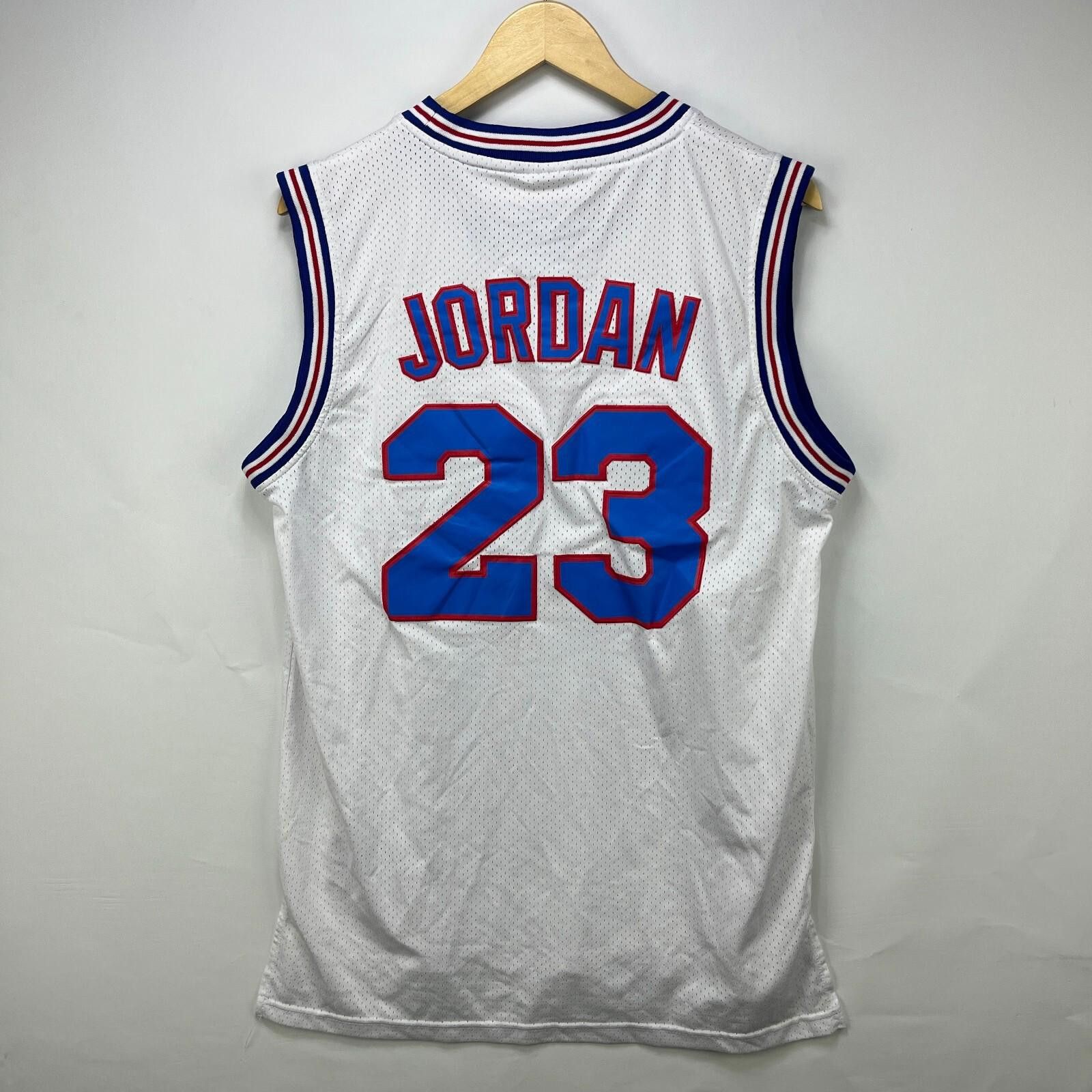 Champion Vintage Michael Jordan Toon Squad Basketball Jersey Medium Size ONE SIZE - 5 Thumbnail