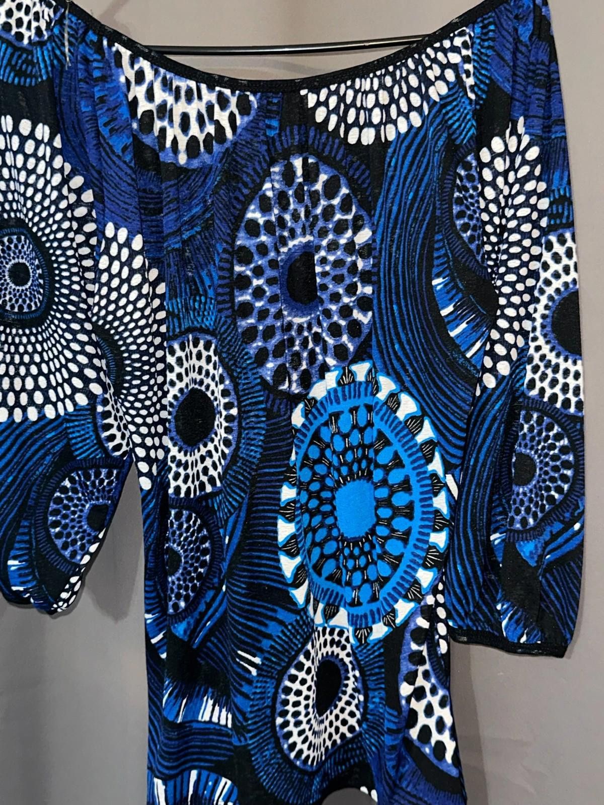 Kanye West Karen Kane Women's Blouse – M, Geometric Print Size M / US 6-8 / IT 42-44 - 5 Thumbnail