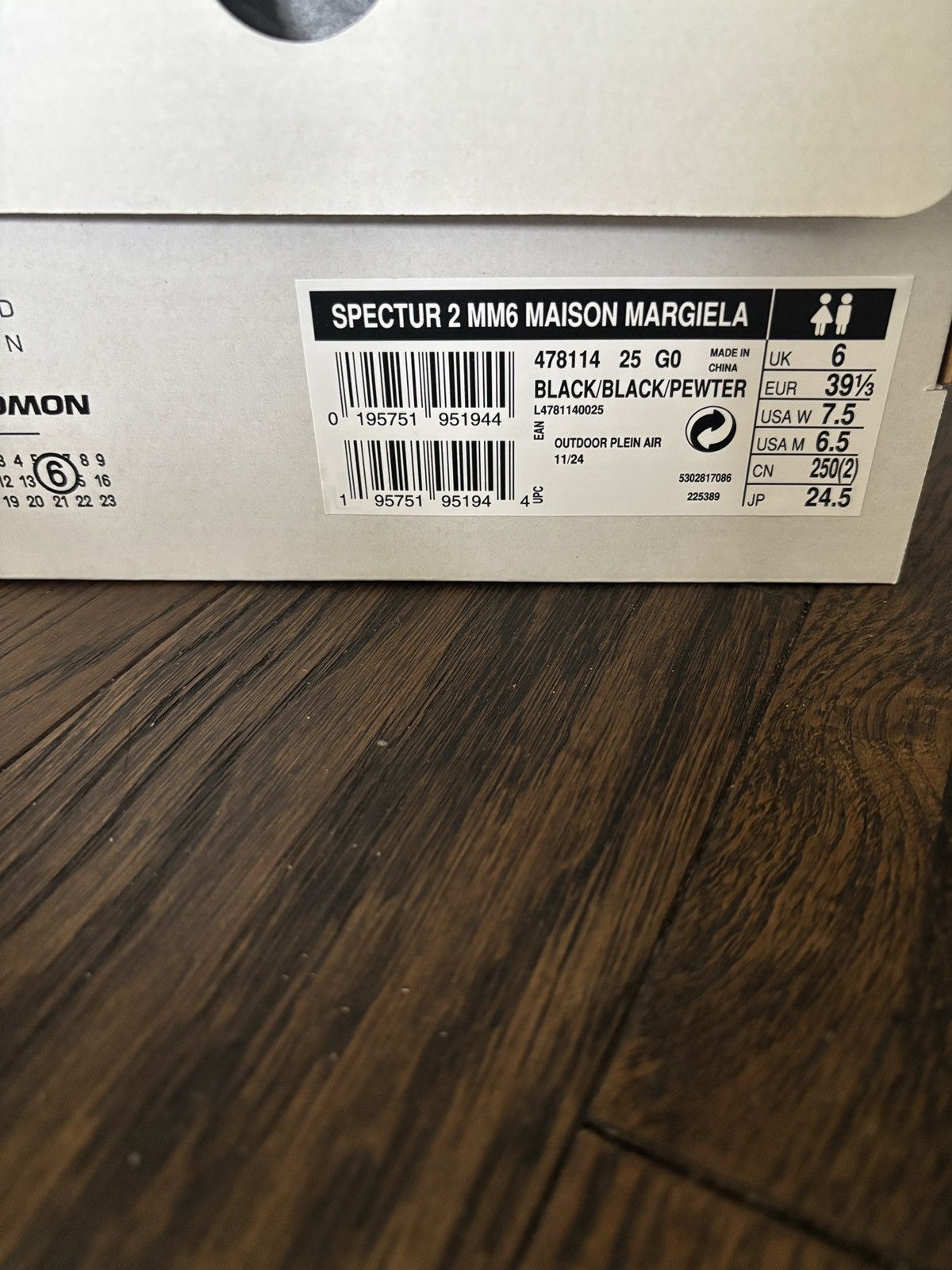 Maison Margiela × Salomon Spectur 2 MM6 Maison Margiela Size US 6.5 / EU 39-40 - 9 Thumbnail