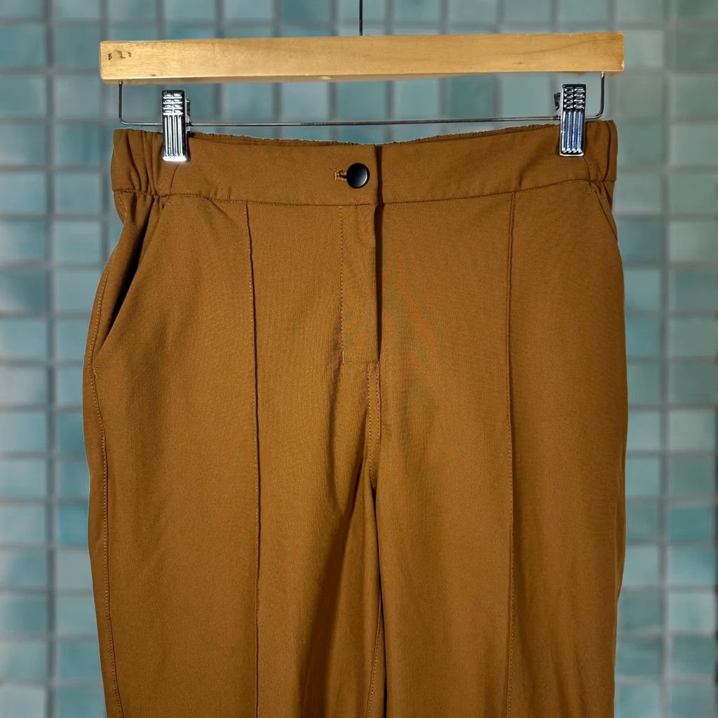 Lululemon Lululemon Warpstreme Jogger 27 Roasted Brown High Rise Pleated Pants Womens Size 27" / US 4 / IT 40 - 1 Thumbnail