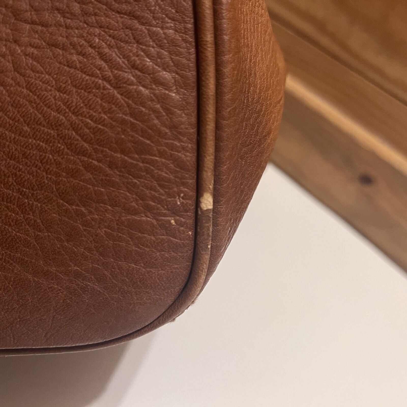 Coach VINTAGE 80’s Coach Sonoma Pebbled Leather Brown Backpack No: Size ONE SIZE - 10 Thumbnail