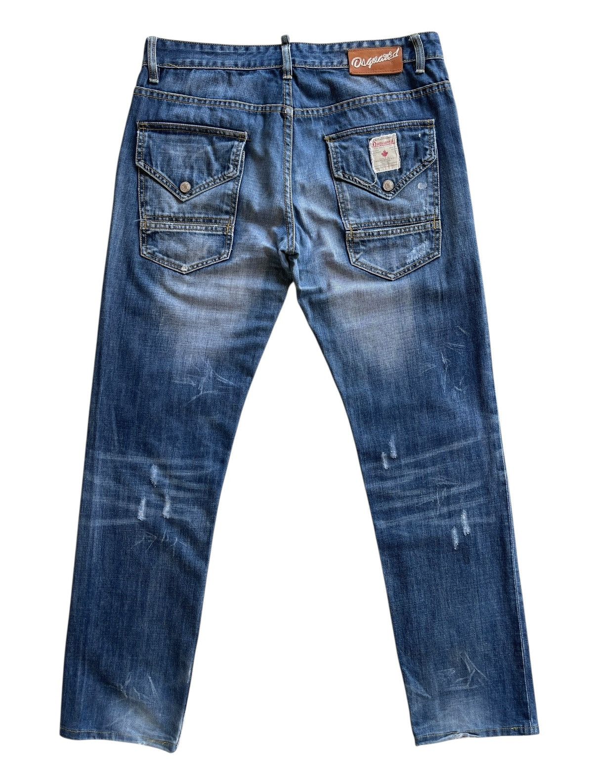Dsquared2 Dsquared2 Distressed Denim Size US 34 / EU 50 - 2 Thumbnail
