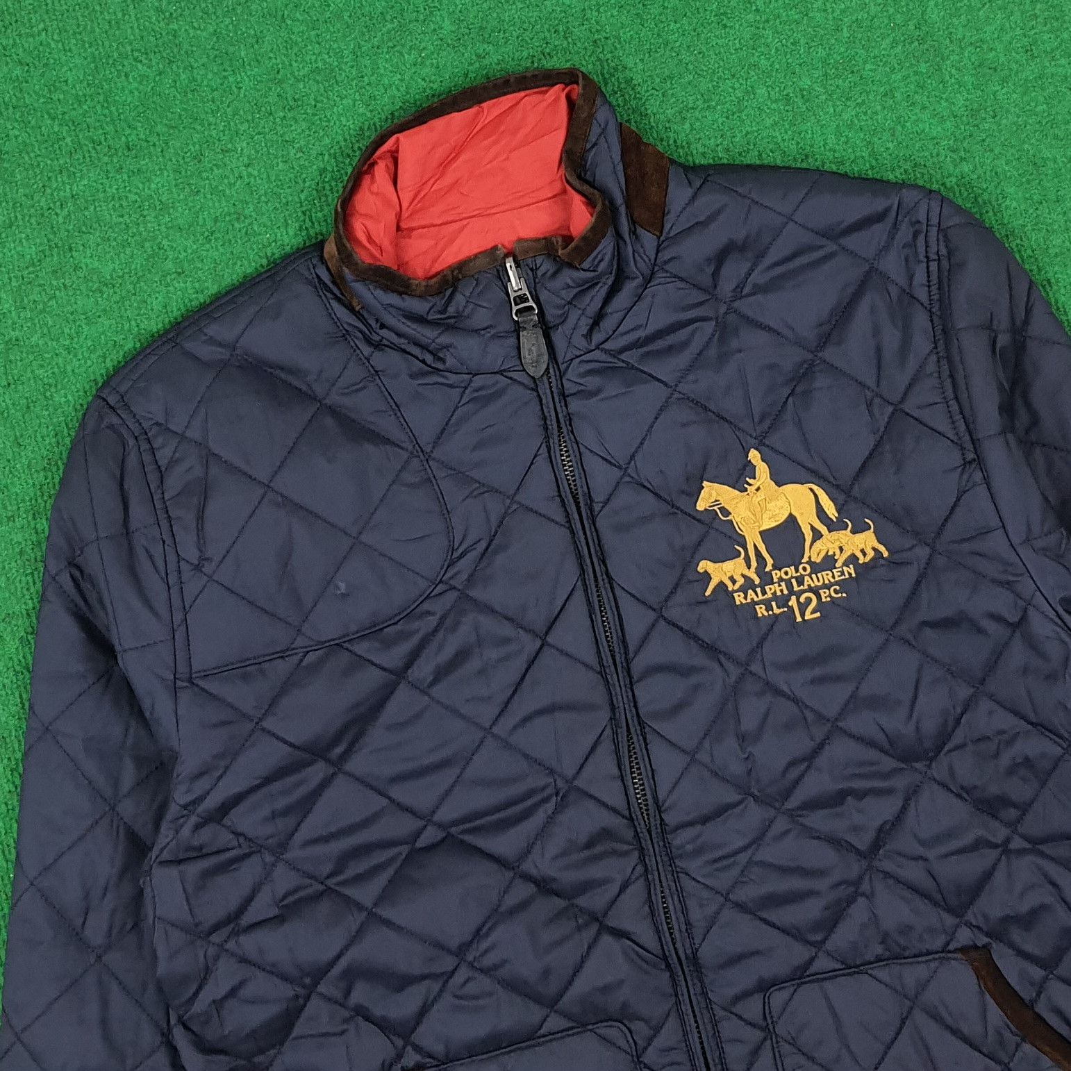 Vintage POLO Ralph Lauren Light Puffer Reversible Jacket