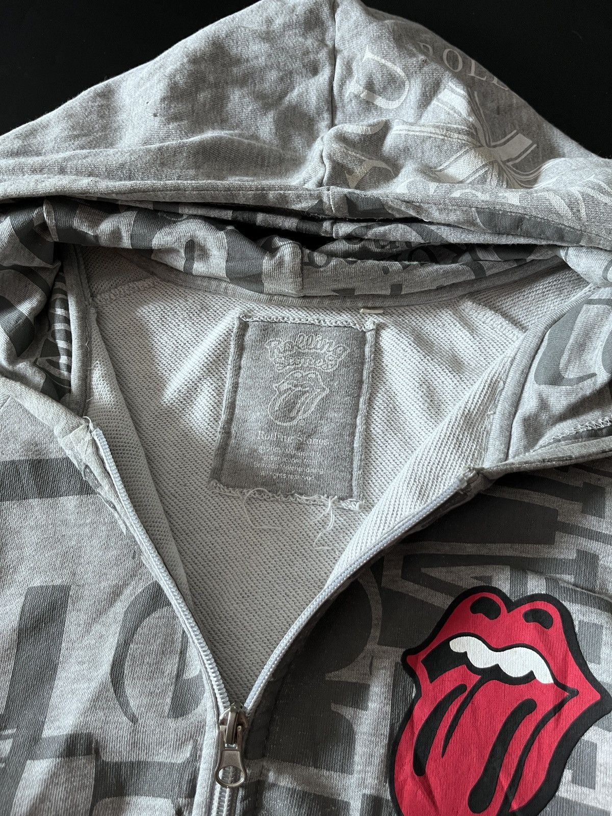 Band Tees Rolling stone x japanese brand ziphood Size US L / EU 52-54 / 3 - 5 Thumbnail