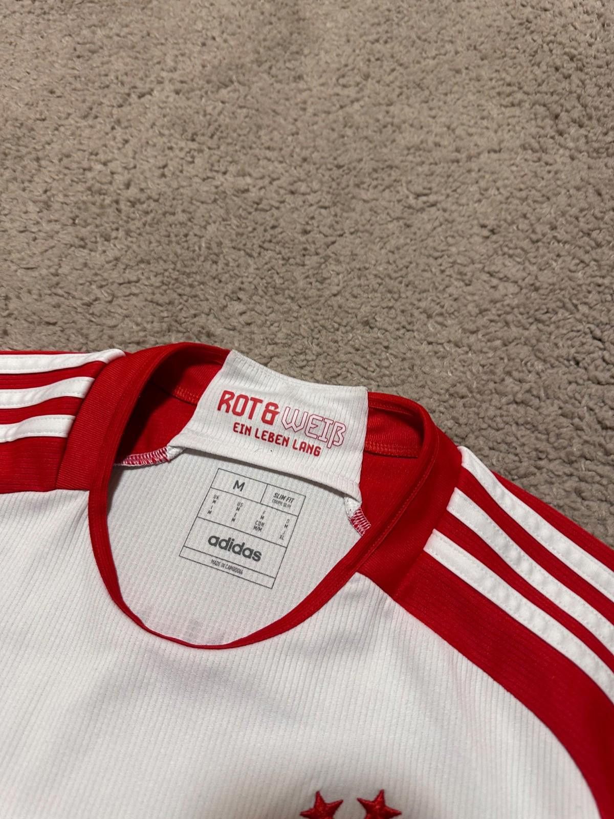 Adidas 2023/24 Adidas Bayern Munich Football Shirt Soccer Jersey Size US M / EU 48-50 / 2 - 4 Thumbnail