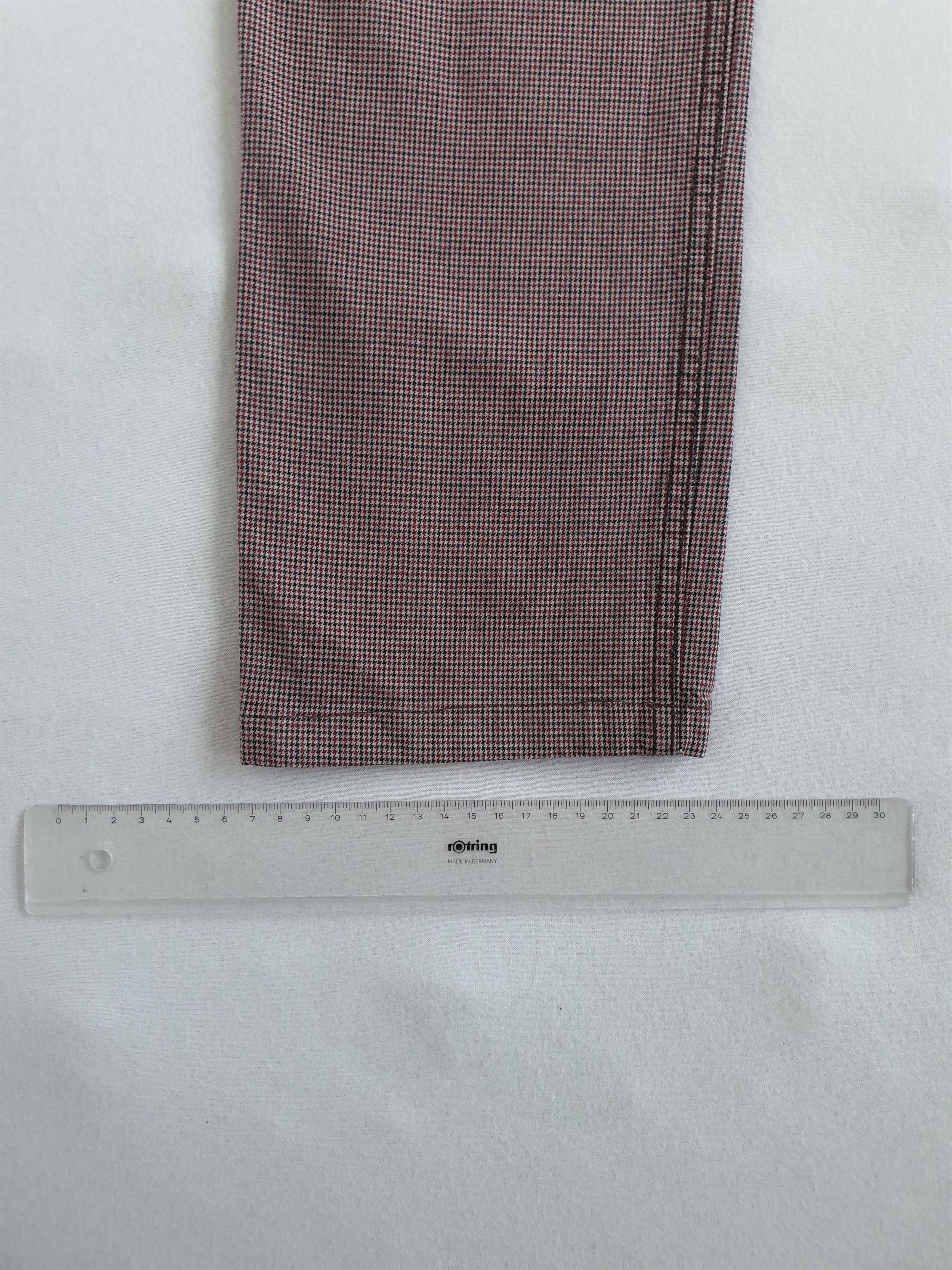 Moschino 5 Pocket Style Pants Trousers (Houndstooth, Tapered) Size US 31 - 10 Thumbnail