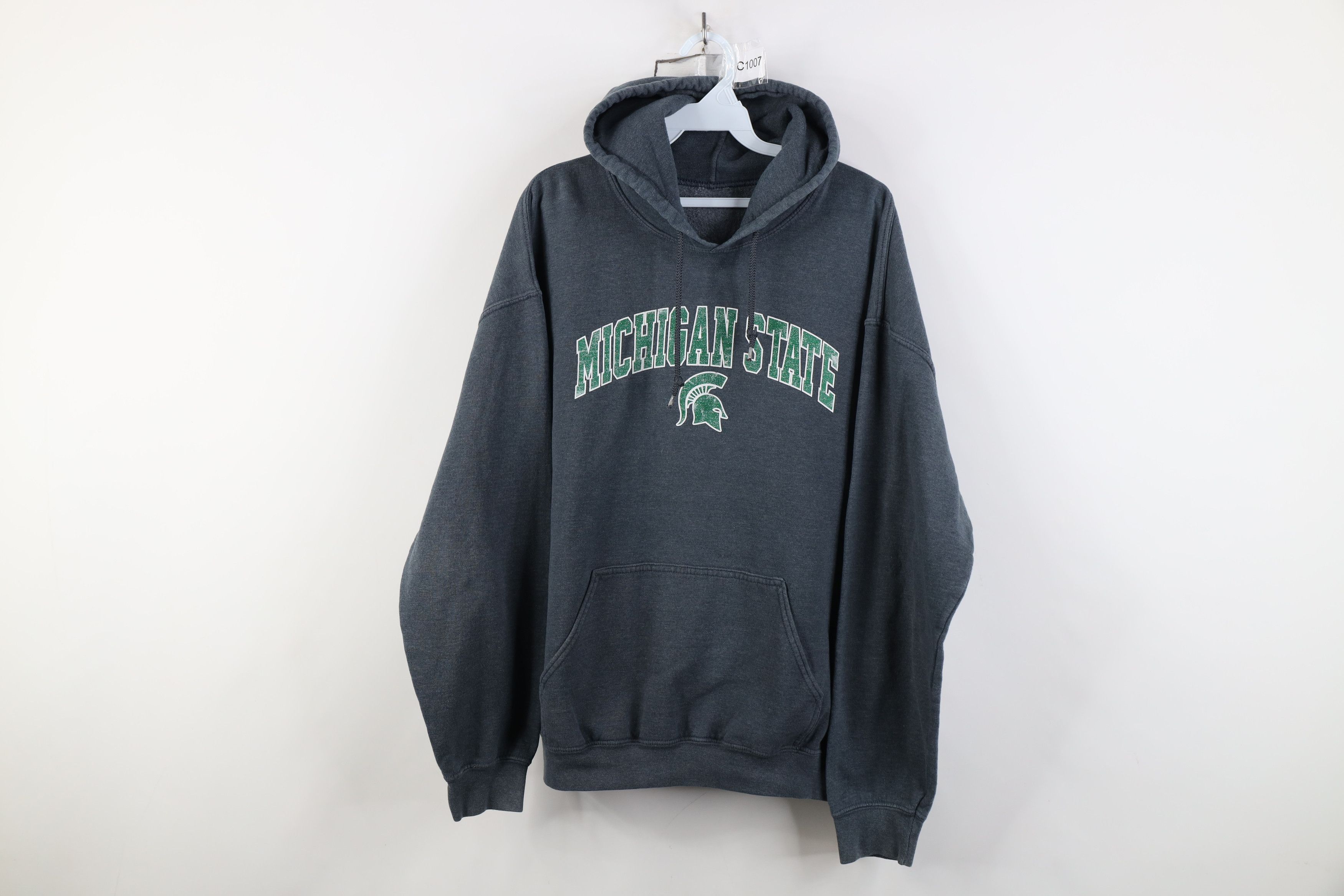 Vintage Vintage Spell Michigan State University Hoodie Sweatshirt Size US L / EU 52-54 / 3 - 1 Thumbnail