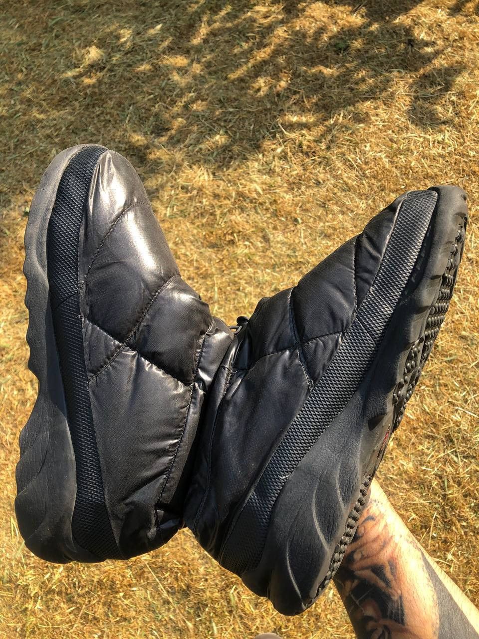 The North Face VERY RARE THE NORTH FACE PUFFER DOWN BOOTS OUTDOOR LIFE Y2K Size US 11 / EU 44 - 6 Thumbnail