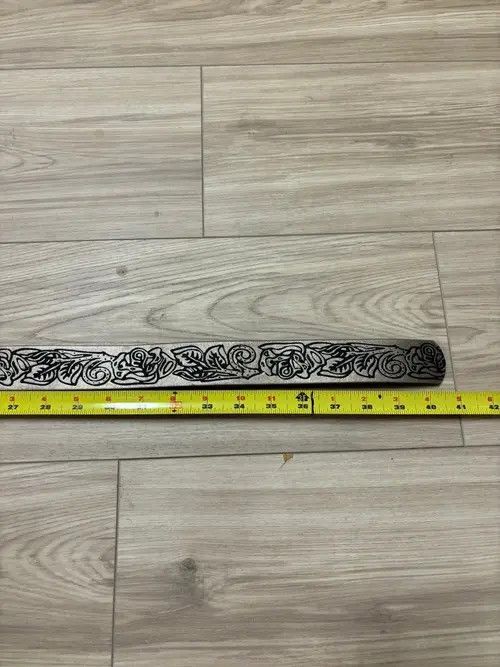 VIBE Rose Buckle Belt Size 30 - 6 Thumbnail