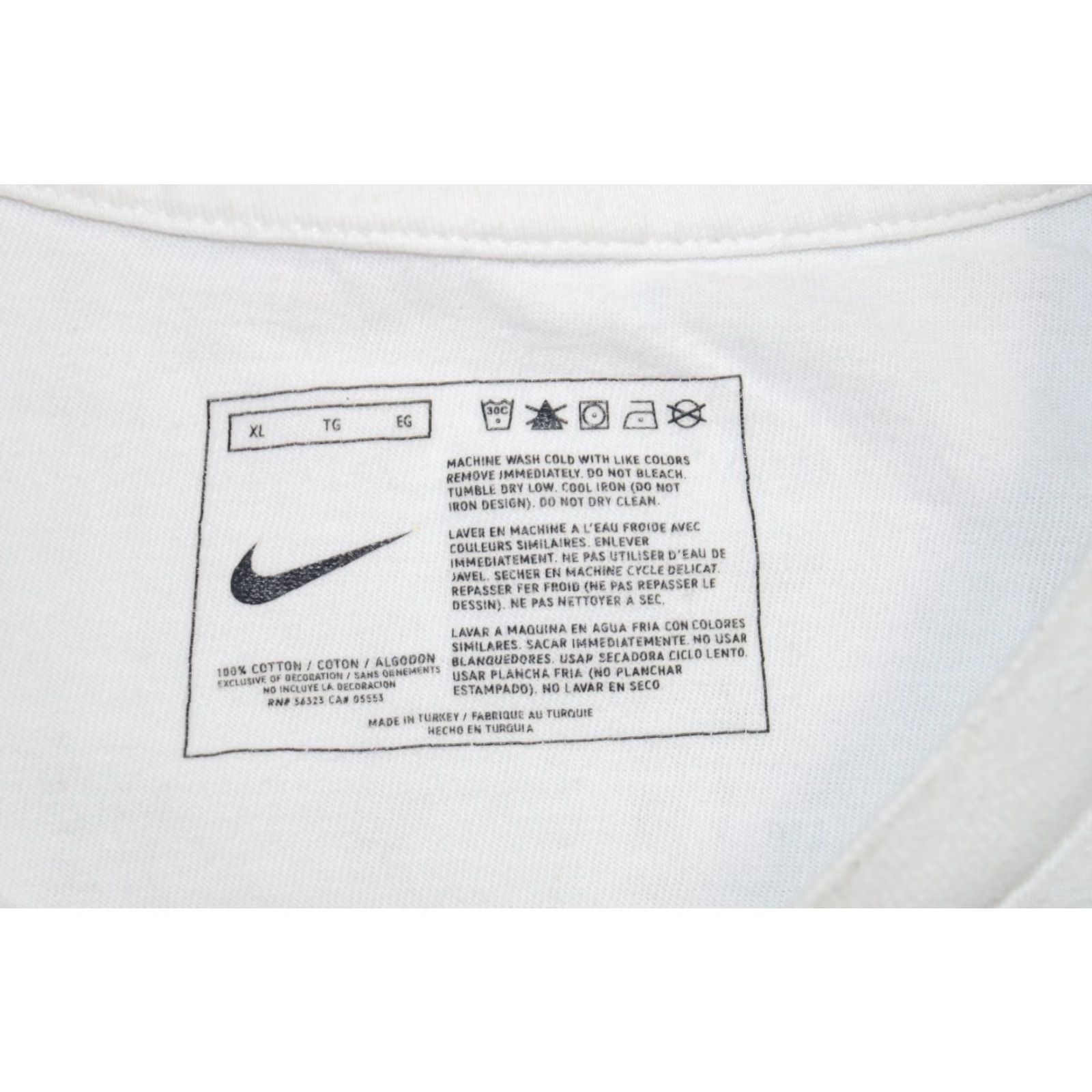 Nike VINTAGE NIKE AIR MAX T-Shirt - Shirt - Men - XL - White - AirMax Series - Y2K 90s - Logo Breathable Cotton Tee Size US XL / EU 56 / 4 - 5 Thumbnail