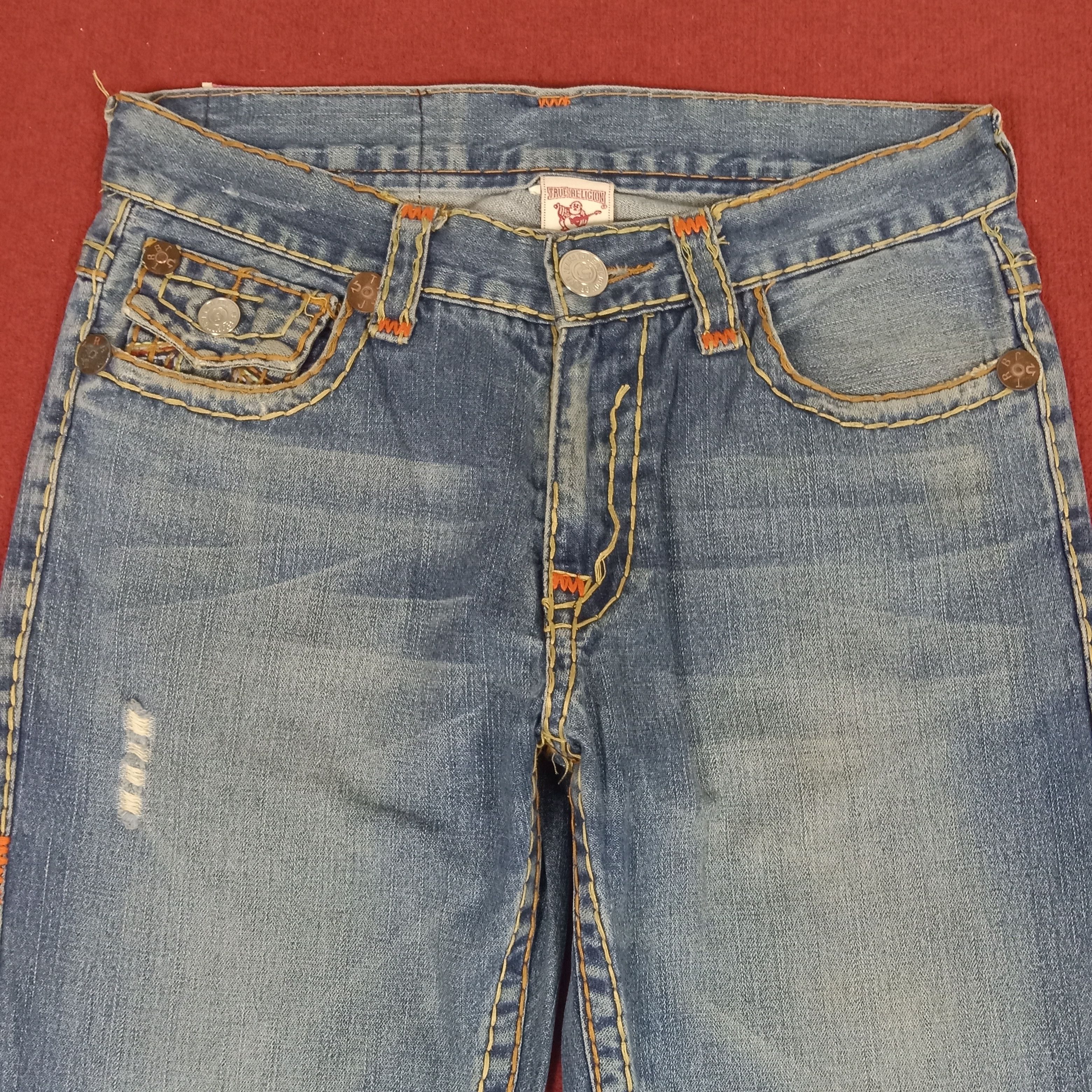 Vintage True Religion Jeans Streetwear Fashion Style Size US 34 / EU 50 - 5 Thumbnail