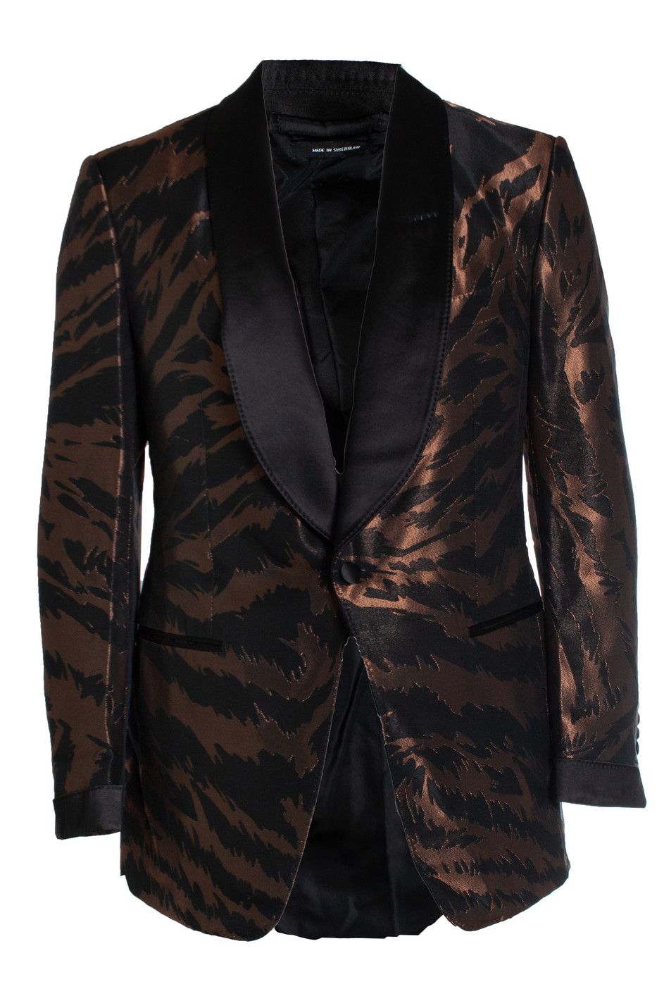 Tom Ford Tom Ford, Atticus copper tuxedo dinner jacket Size 52R - 1 Thumbnail