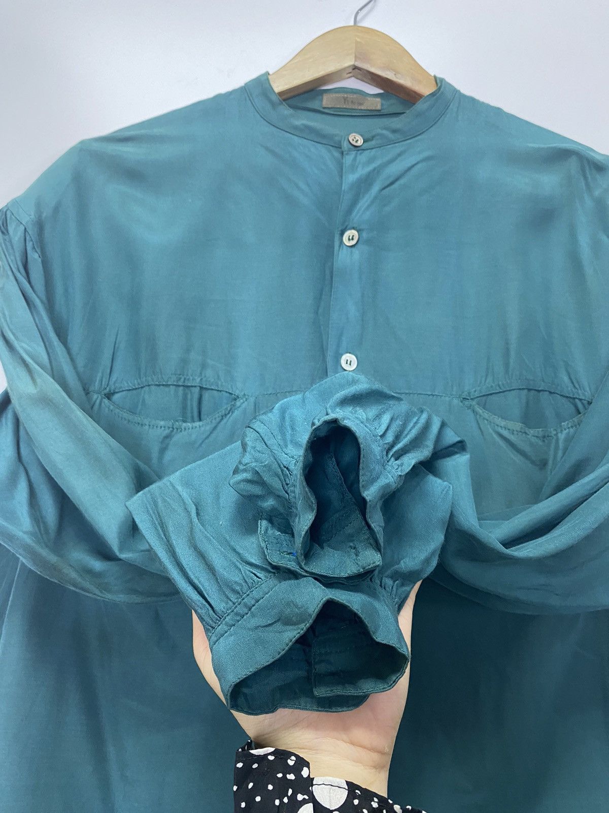Vintage × Y's for Men × Yohji Yamamoto Vintage Y’s For Men Button Up Size M / US 6-8 / IT 42-44 - 7 Thumbnail
