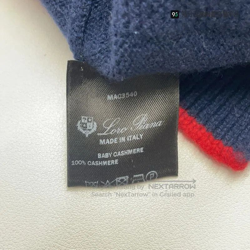 Loro Piana Loro Piana Unisex Colorblock Cashmere Sweater. Size US S / EU 44-46 / 1 - 3 Thumbnail