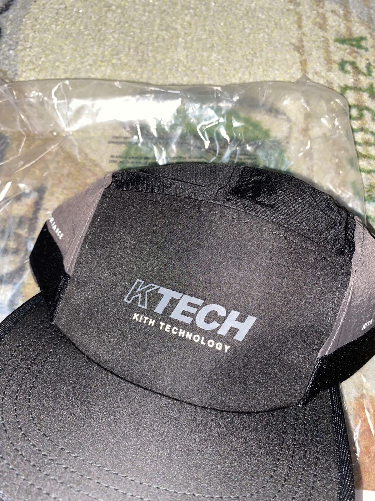 Kith Kith K-Tech Ripstop Collapsible Griffey Camper Cap Black Size ONE SIZE - 2 Thumbnail
