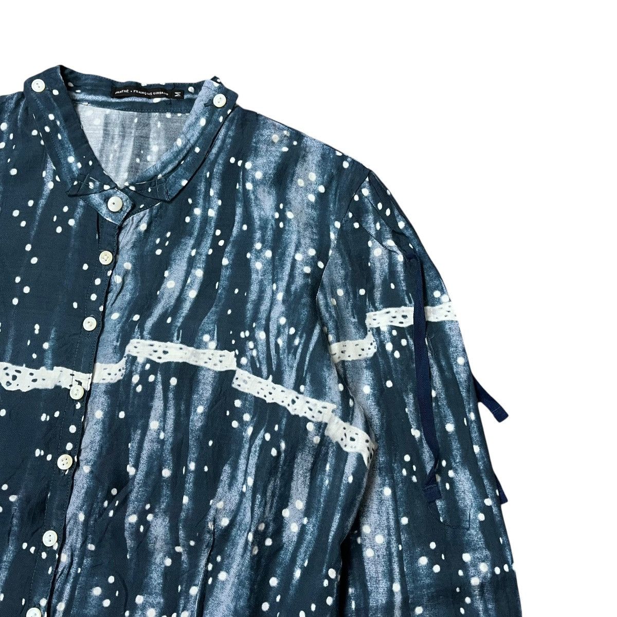 Marithe + Francois Girbaud Marithe + Francois Girbaud Button Up Shirt Size S / US 4 / IT 40 - 3 Thumbnail
