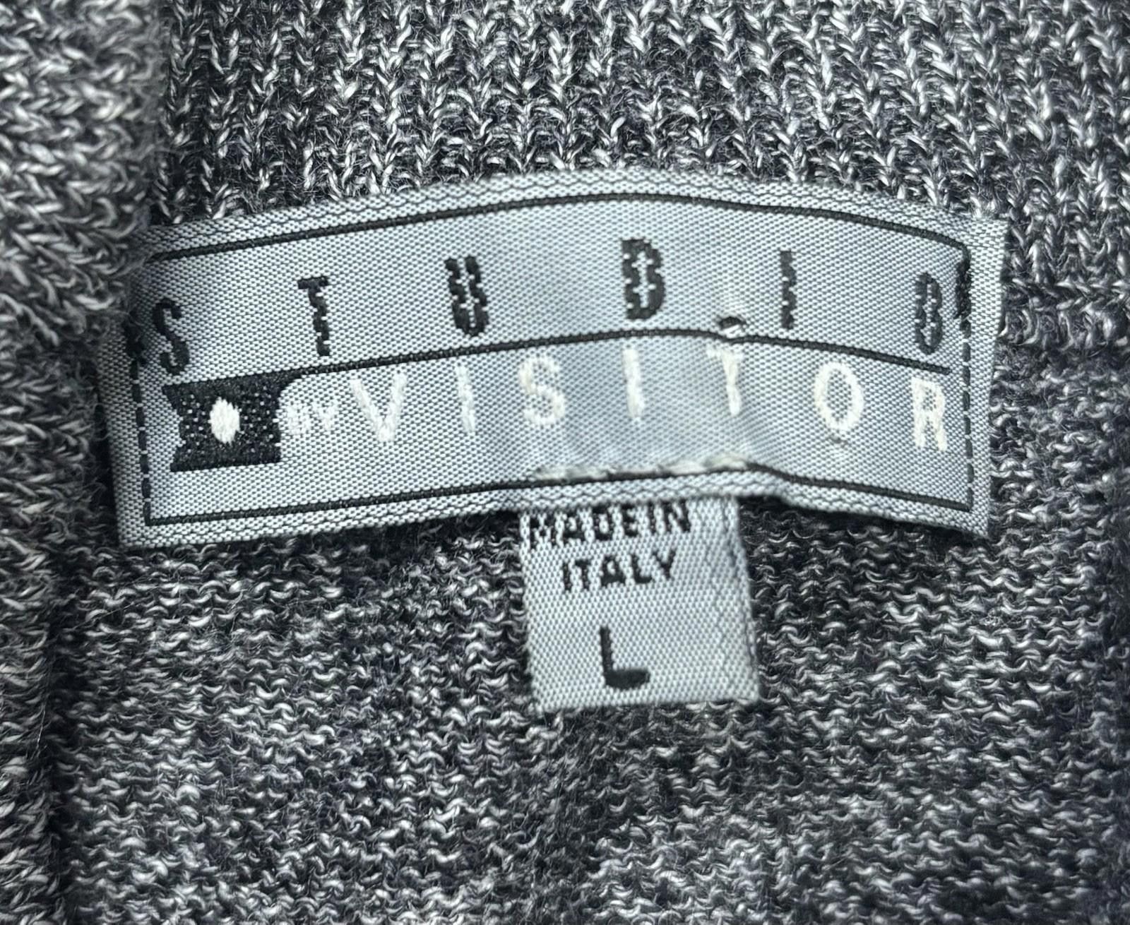 Other Studio by Visitor Sweater Mens Large Merino Wool Blend Italy Size US L / EU 52-54 / 3 - 2 Thumbnail