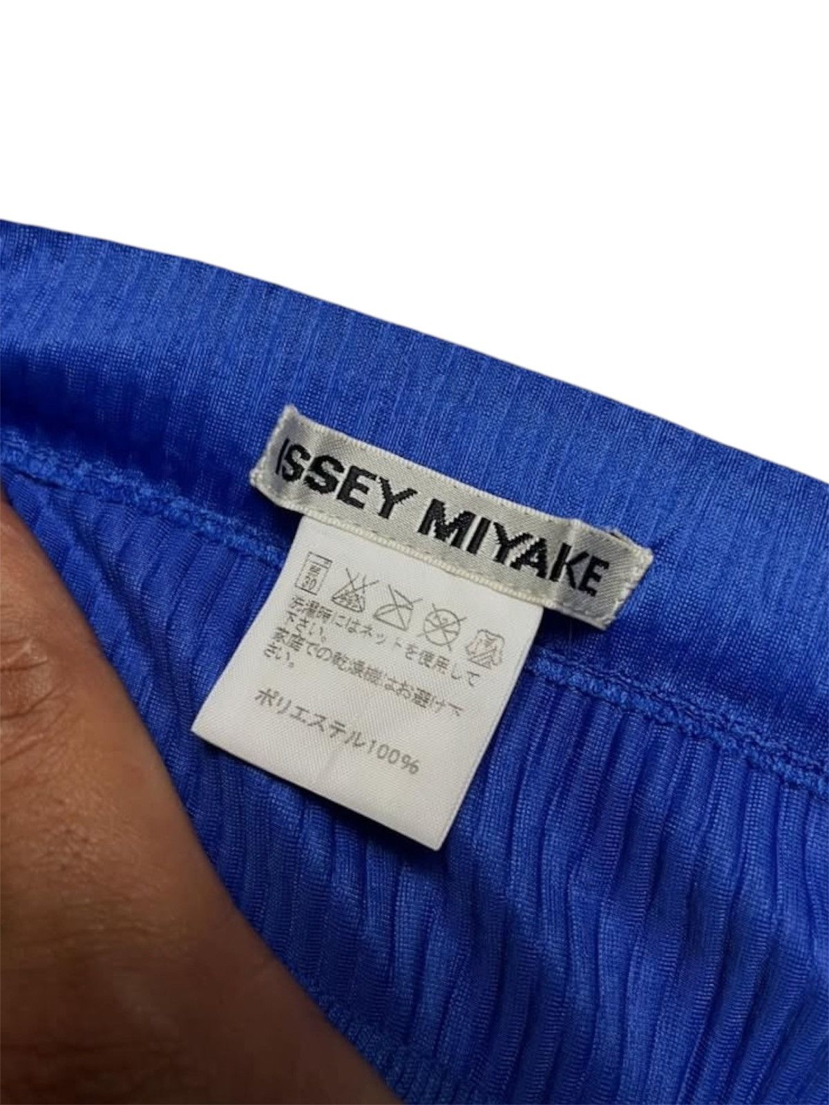 Issey Miyake Issey Miyake Blue Skirt Size 30" / US 8 / IT 44 - 5 Thumbnail