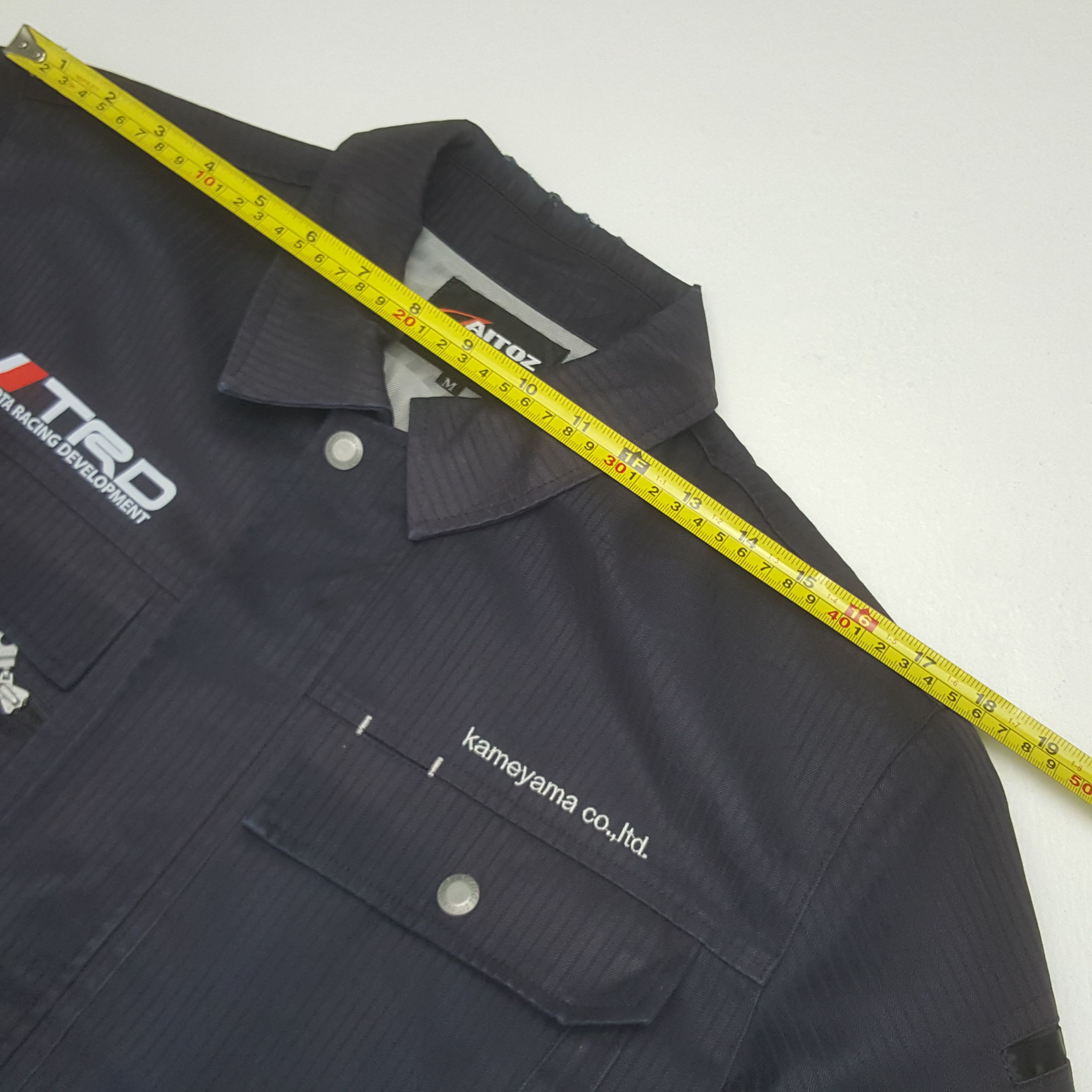 Japanese Brand Vintage TRD Toyota Racing Custom Worker Jacket Size US L / EU 52-54 / 3 - 6 Thumbnail