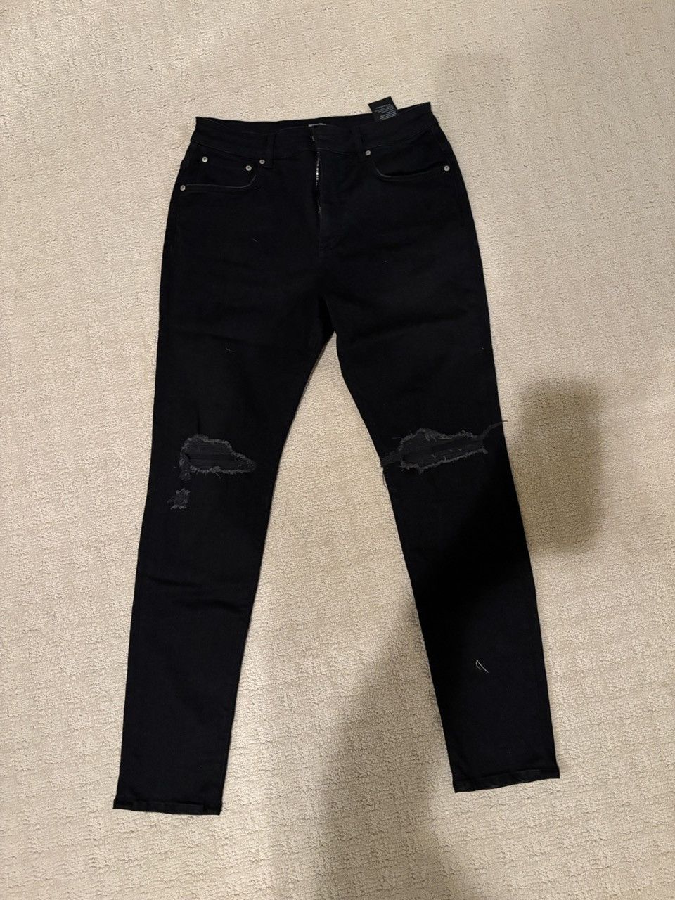 Represent Clo. Represent - Destroyer Denim - Black - 33 Size US 33 - 2 Thumbnail