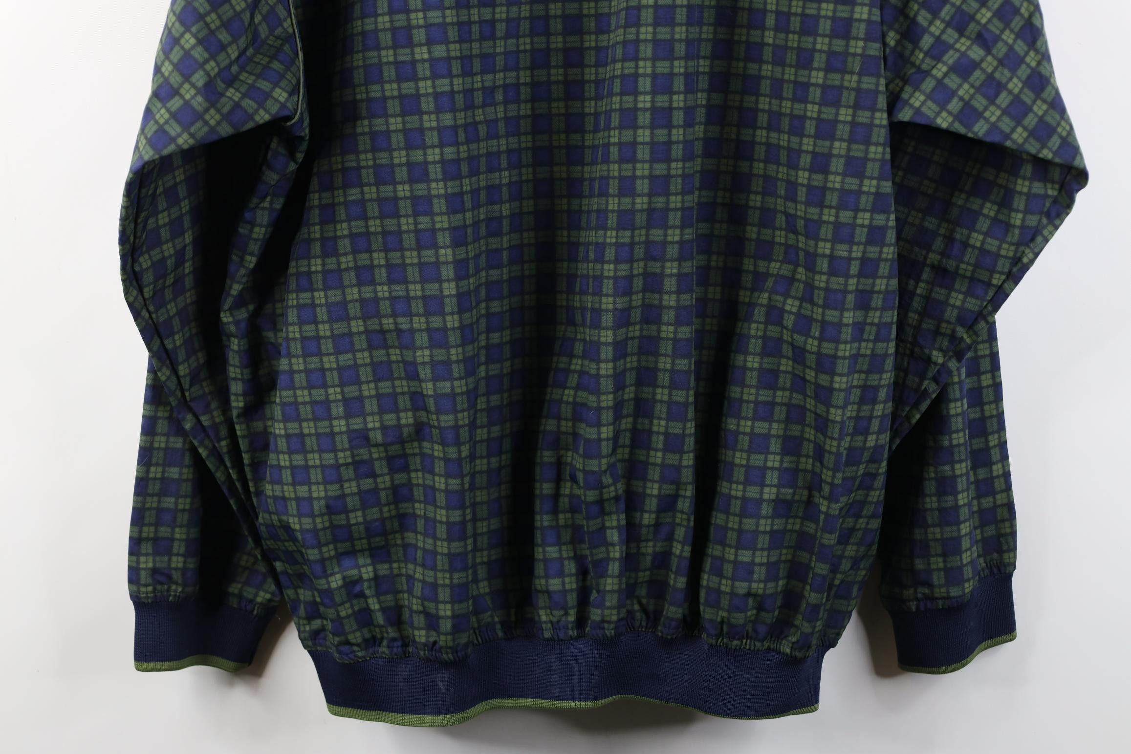 Vintage Vintage 90s Streetwear Pullover Windbreaker Jacket Plaid Size US XL / EU 56 / 4 - 11 Thumbnail