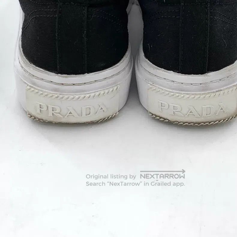 Prada Prada Colour-matched lace-up thick-soled casual shoes Size US 4.5 / IT 34.5 - 9 Thumbnail