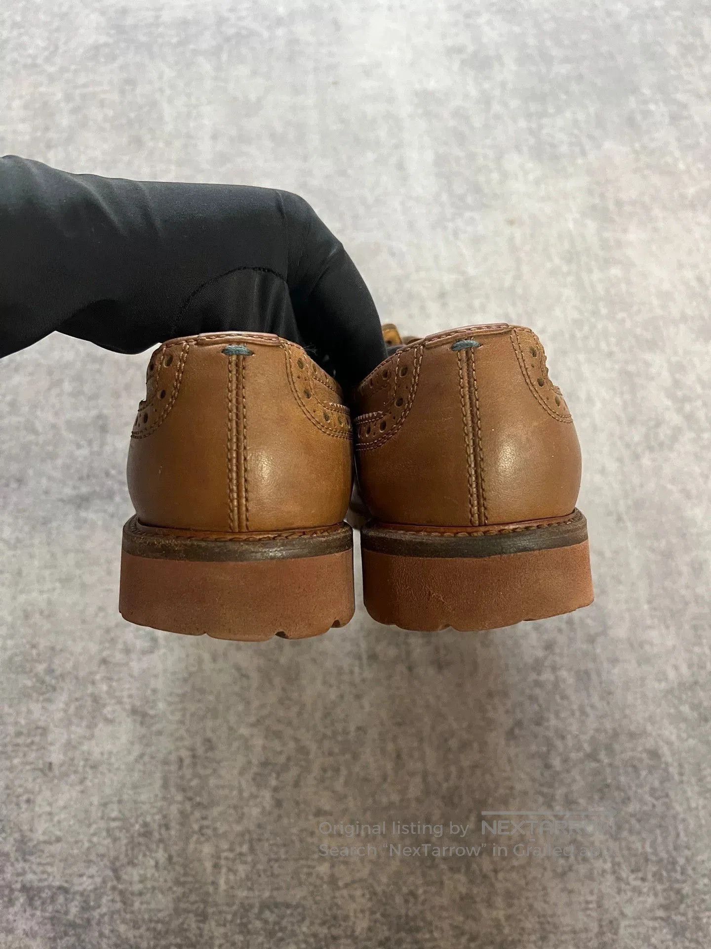 Brunello Cucinelli Brunello Cucinelli Brogue Leather Shoes. Size US 7 / EU 40 - 4 Thumbnail