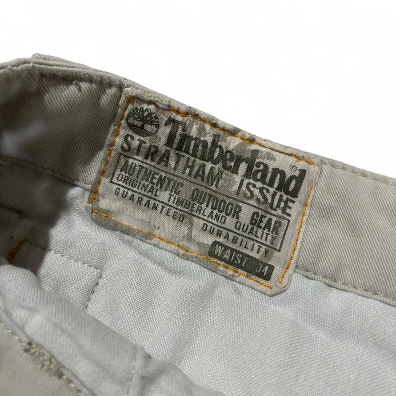 Timberland Timberland Cream Baggy Cargo Shorts Size US 34 / EU 50 - 5 Thumbnail