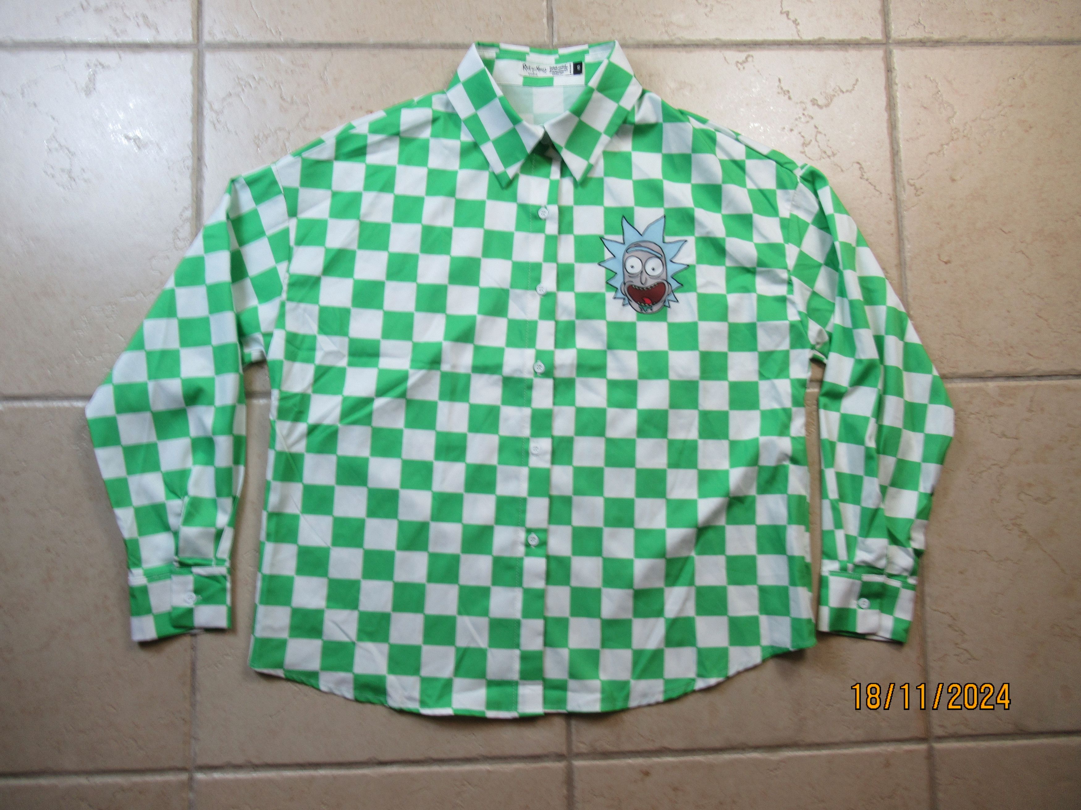 Other Rick & Morty white/green shirt Size US XS / EU 42 / 0 - 1 Thumbnail