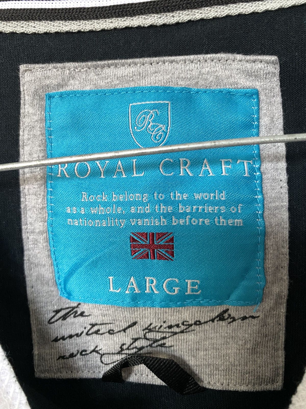 If Six Was Nine × Japanese Brand × Le Grande Bleu (L.G.B.) Royal Craft Poem Punk Rock Tshirt Size US M / EU 48-50 / 2 - 7 Thumbnail