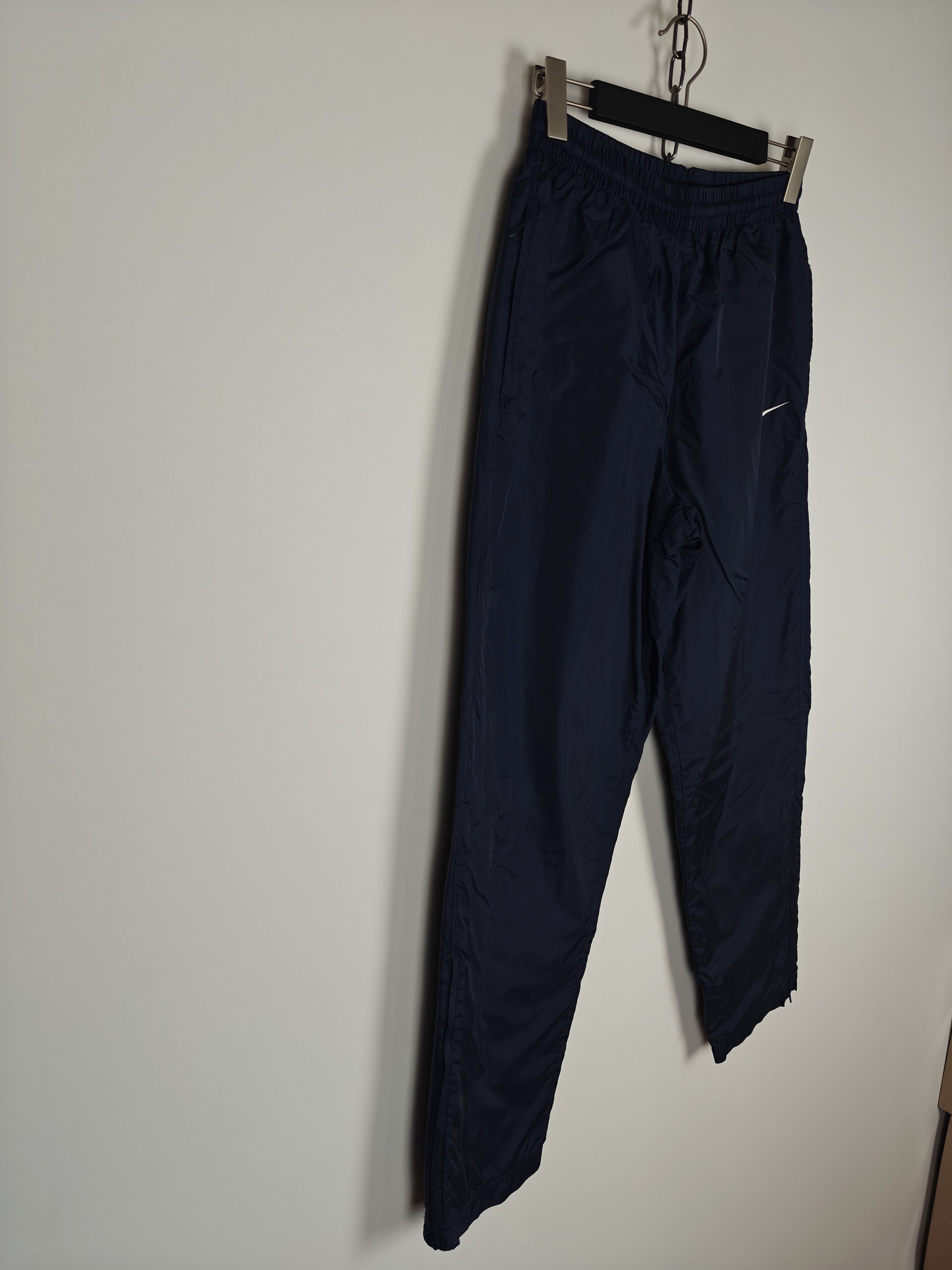 Nike Nike Track Pants VTG Black Label Down Swoosh Blue M Size US 32 / EU 48 - 6 Thumbnail