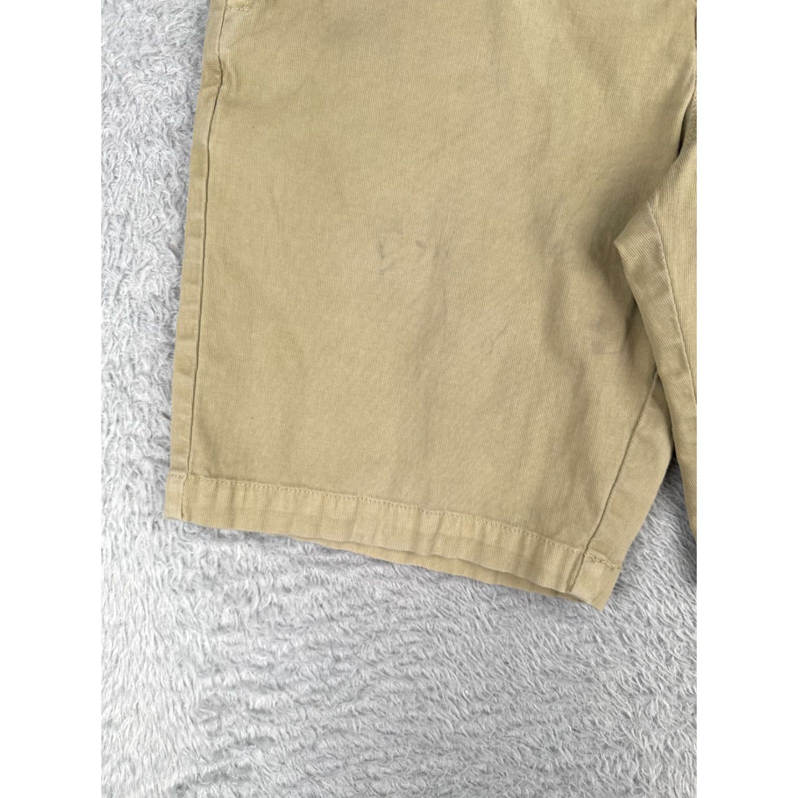 Tommy Bahama Tommy Bahama Shorts Men 33 Beige Chino Flat Front Cotton Blend 10" Casual Designer Size US 33 - 3 Thumbnail