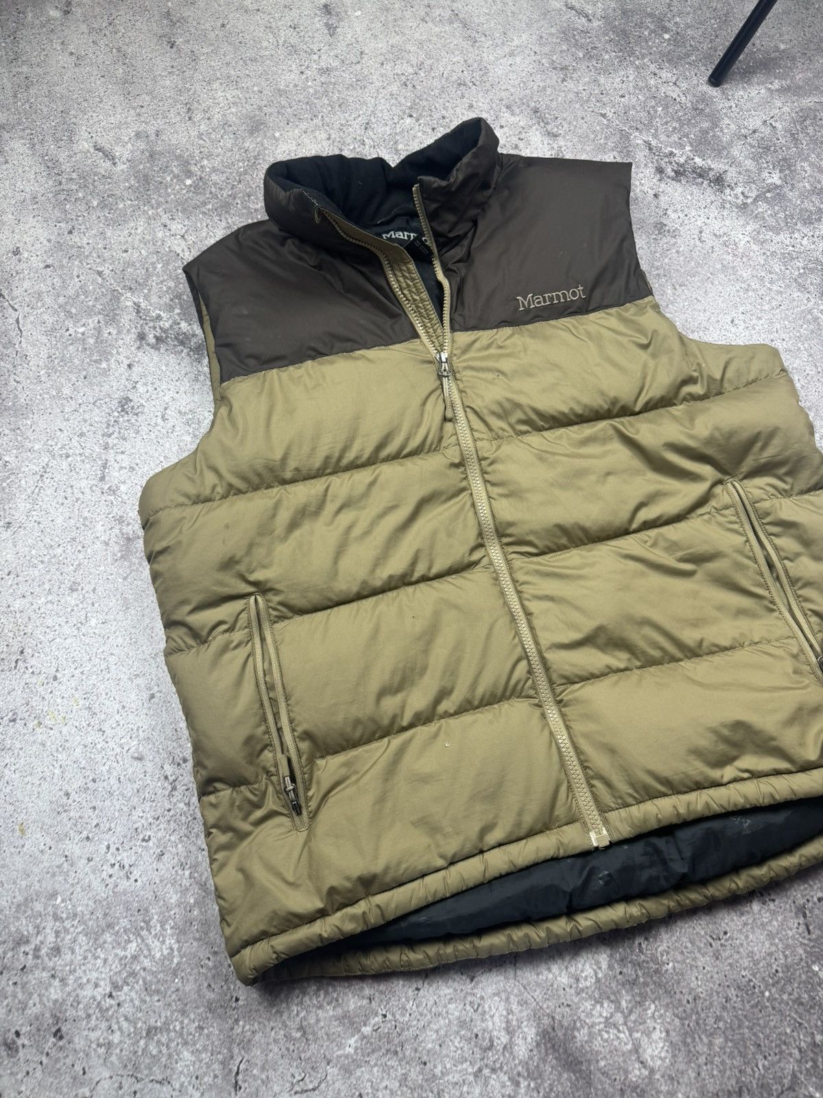 Marmot Vintage Marmot Outdoor Down Puffer Vest Arcteryx Style Size US M / EU 48-50 / 2 - 2 Thumbnail
