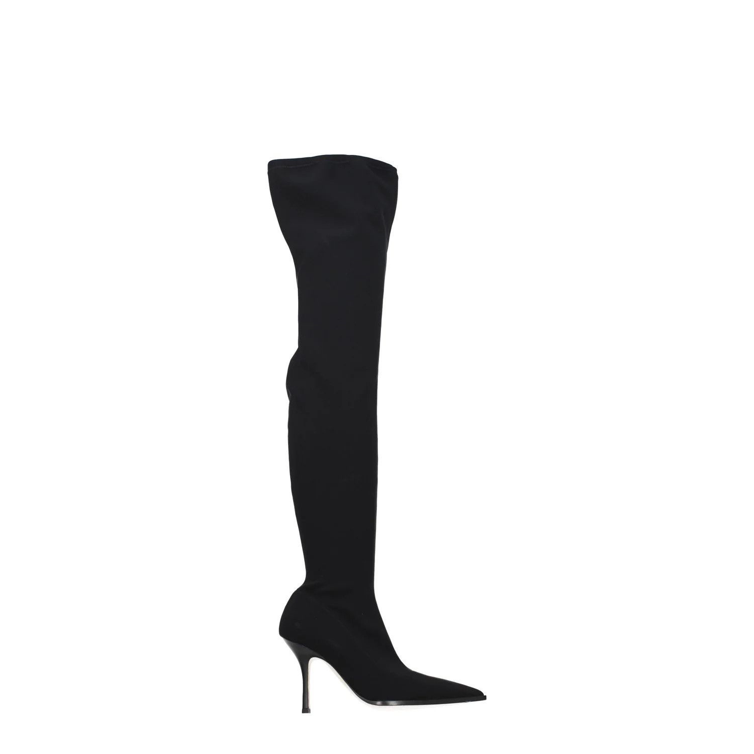Paris Texas ob1o1e1124 Fabric Boots in Black Size US 8.5 / IT 38.5 - 1 Preview